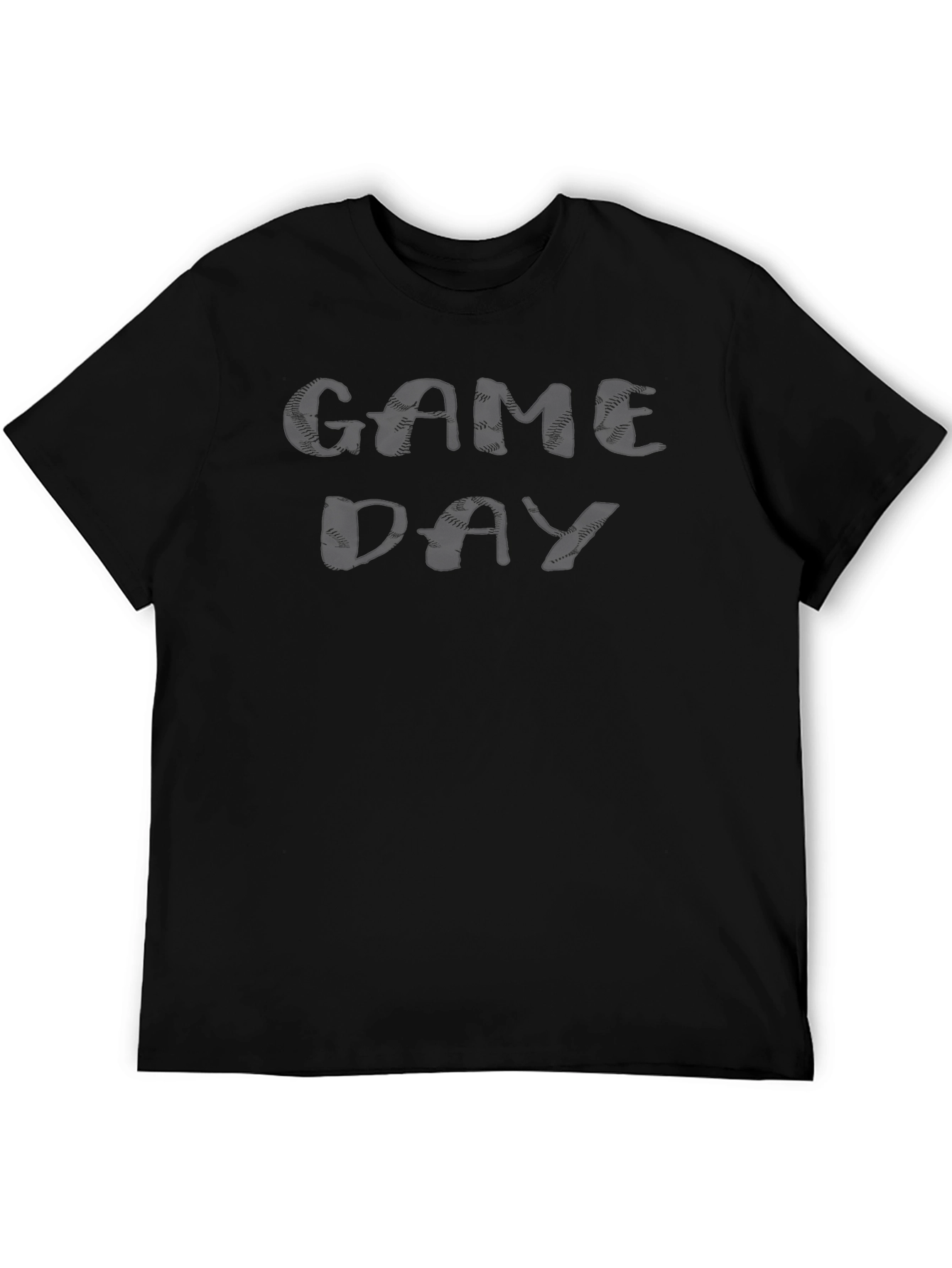Game Day Baseball Print T-Shirt