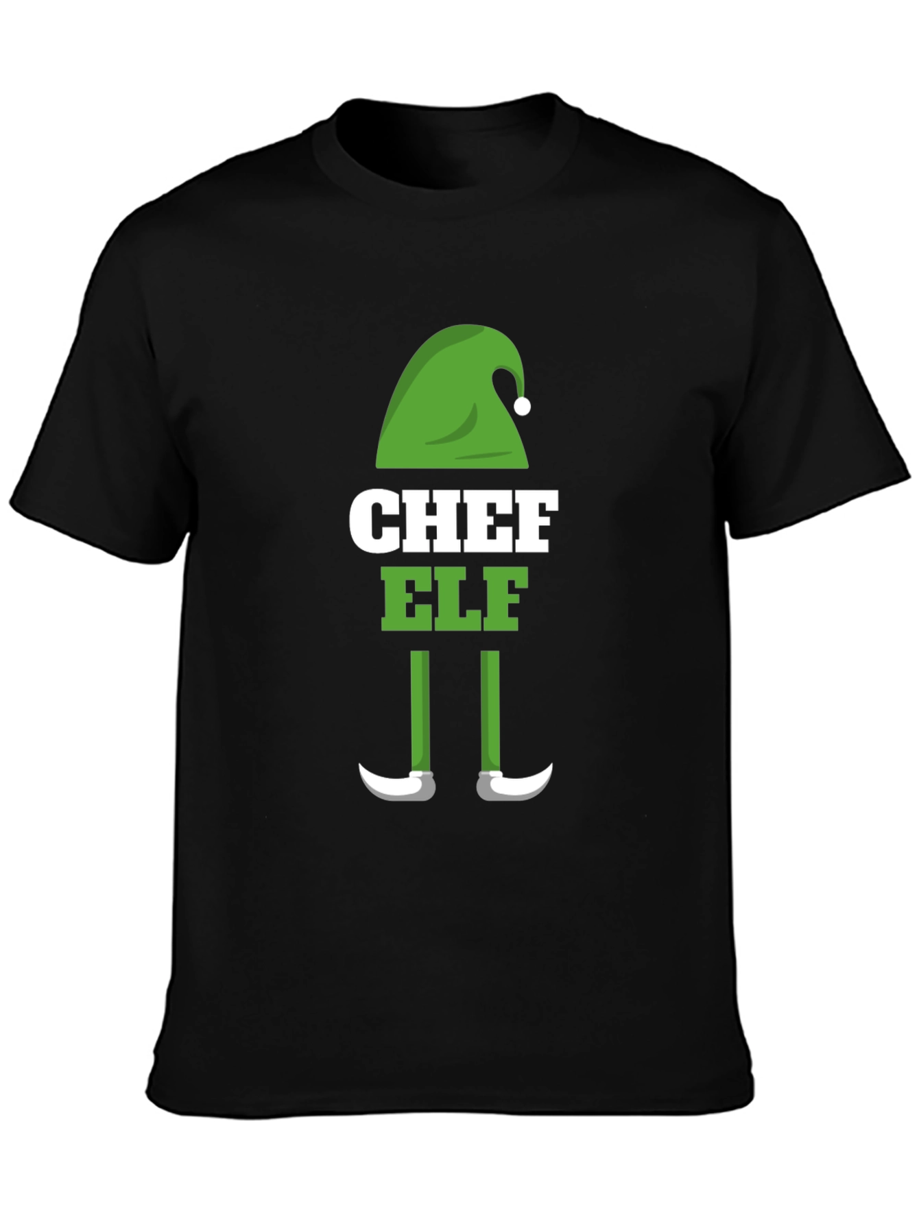 Chef Elf Christmas T-Shirt