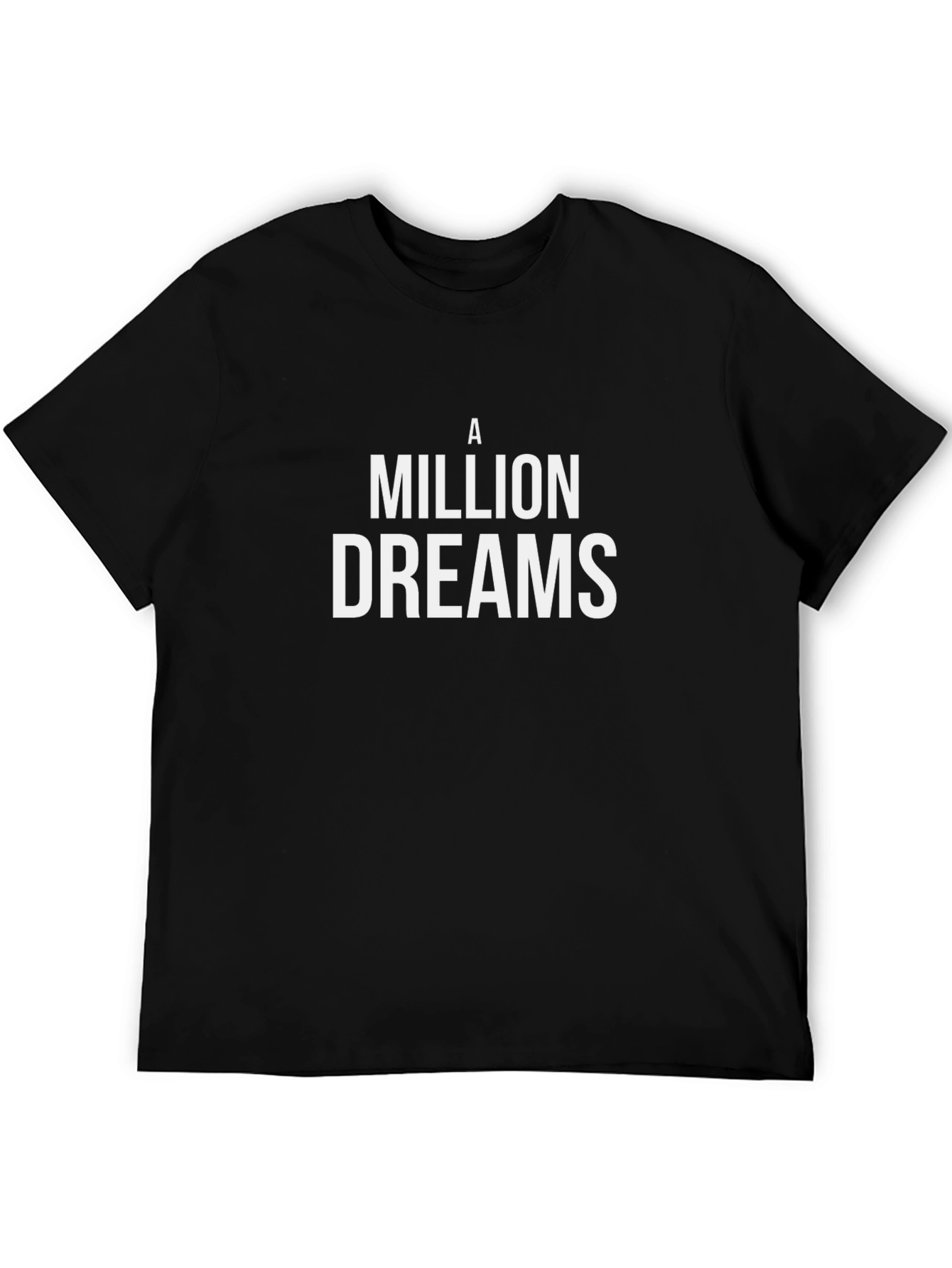 A Million Dreams Black T-Shirt