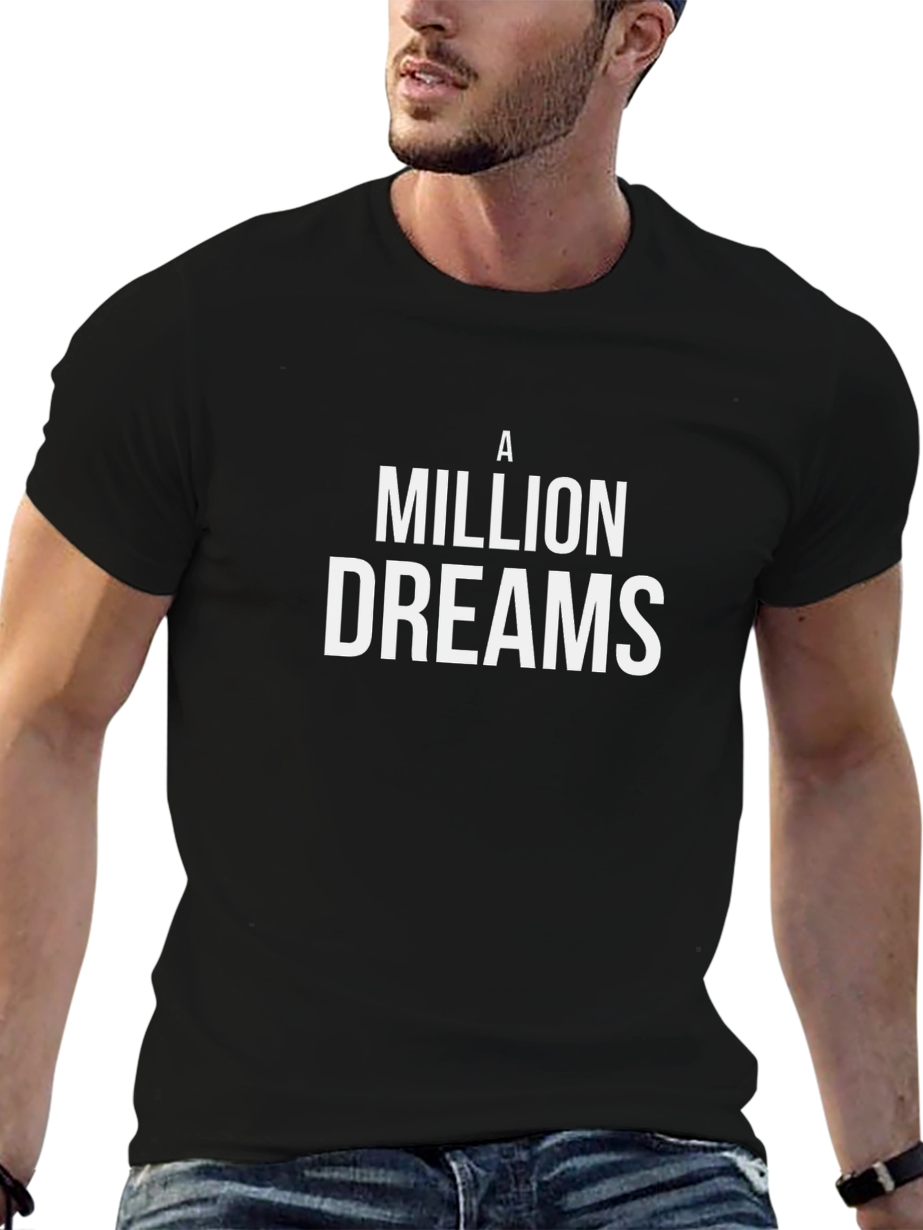 A Million Dreams Black T-Shirt