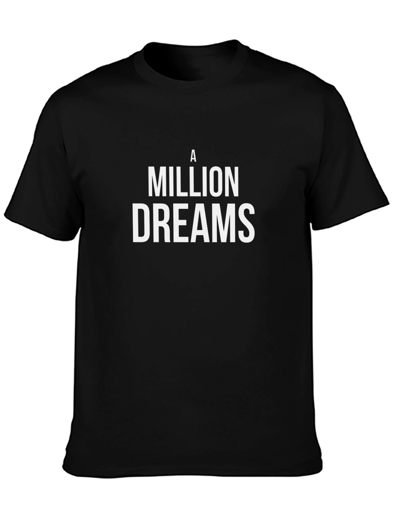 A Million Dreams Black T-Shirt