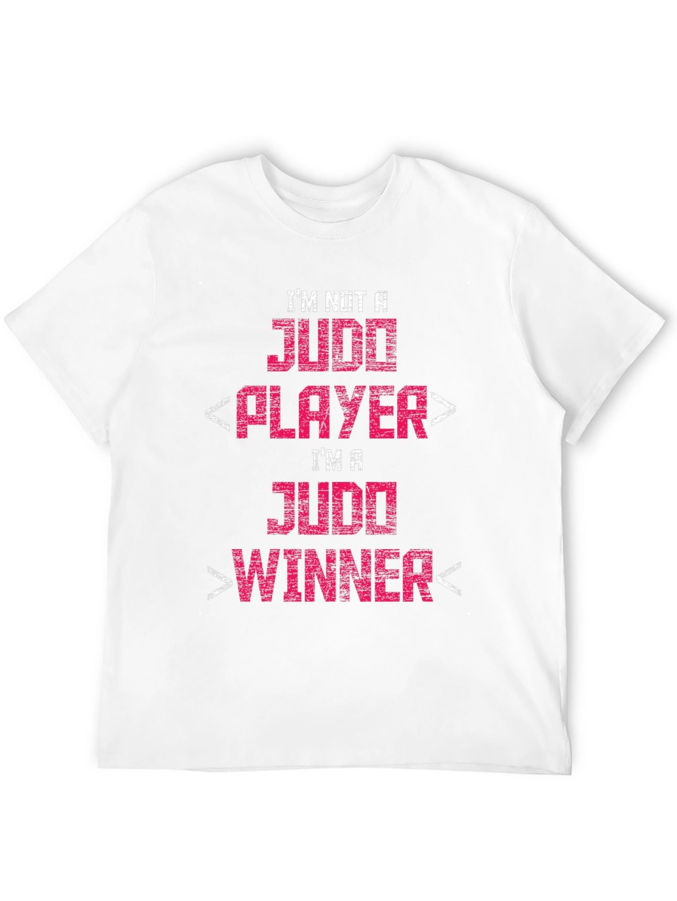 Judo Winner Graphic Tee - Black Cotton