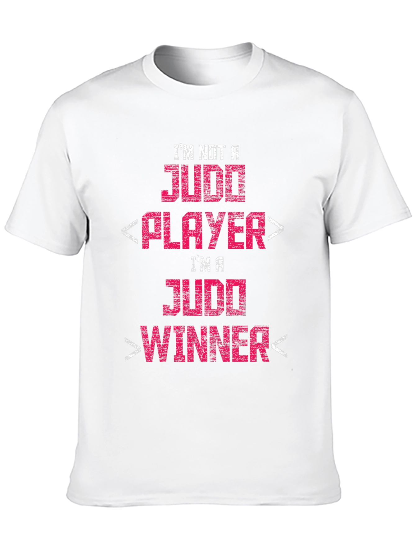 Judo Winner Graphic Tee - Black Cotton