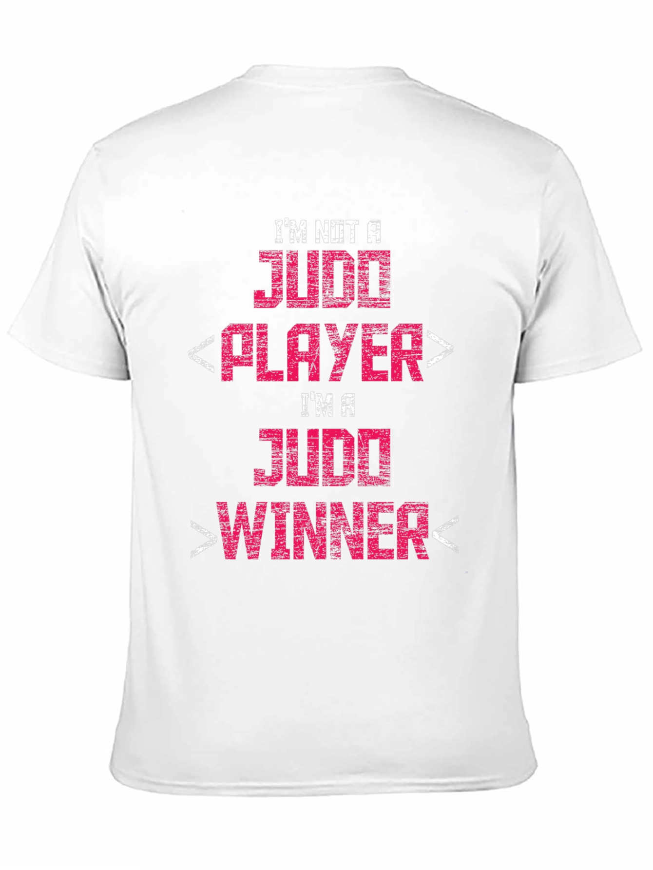 Judo Winner Graphic Tee - Black Cotton