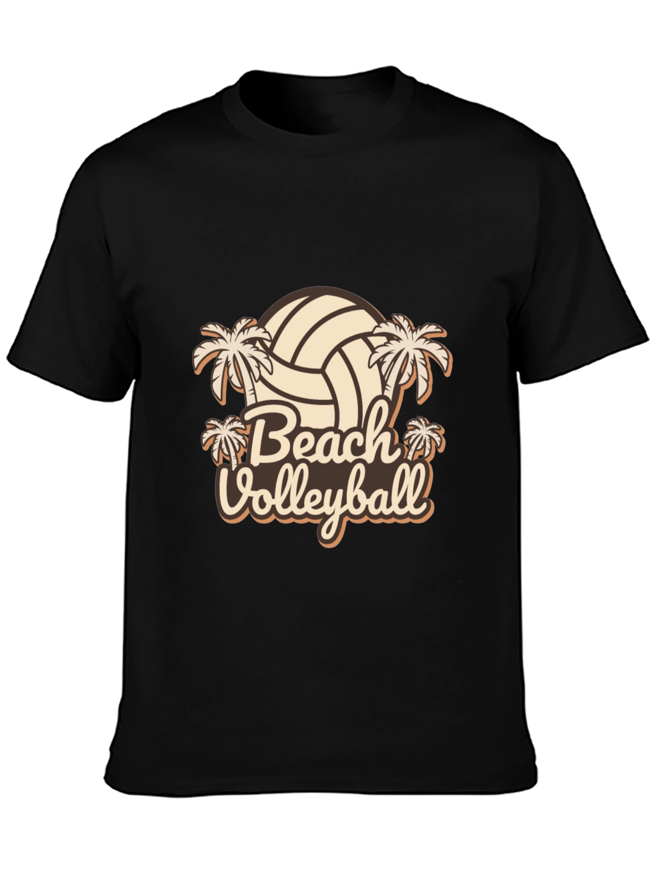 Beach Volleyball Graphic T-Shirt