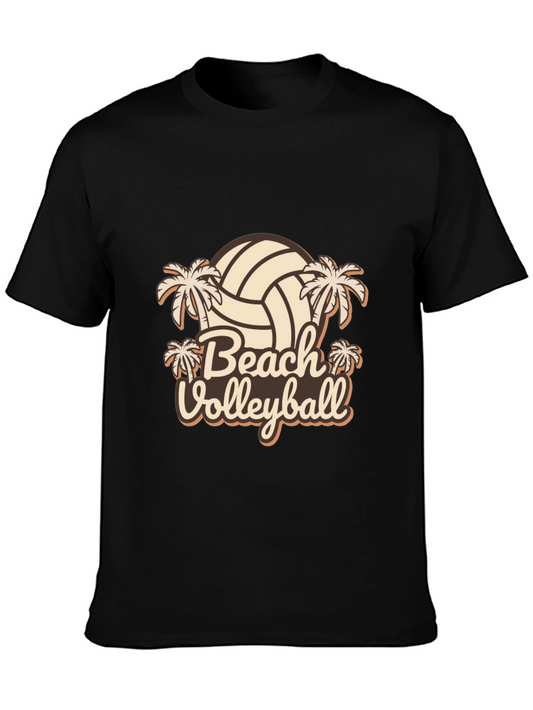 Beach Volleyball Graphic T-Shirt