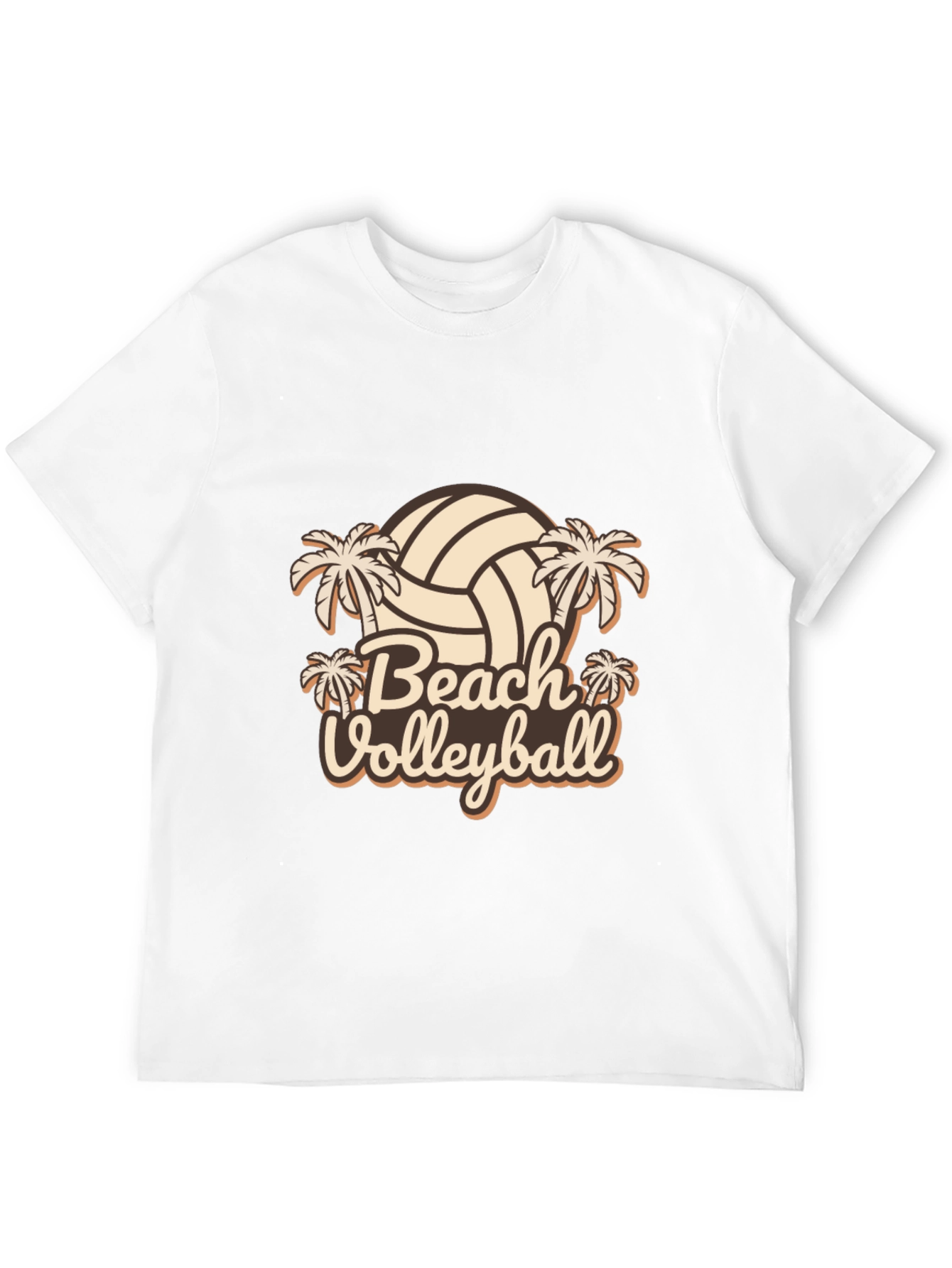 Beach Volleyball Graphic T-Shirt