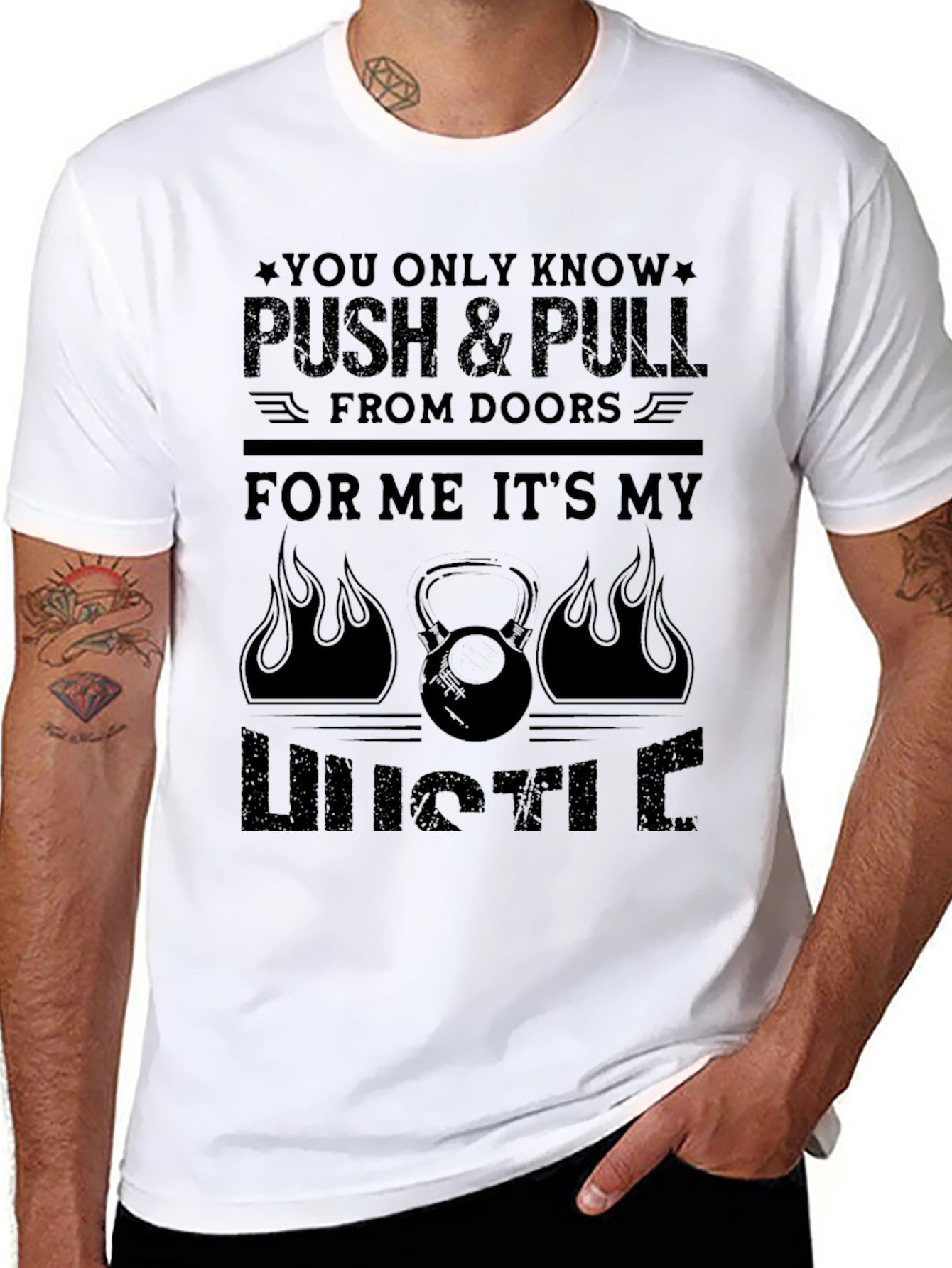 Push & Pull Kettlebell T-Shirt