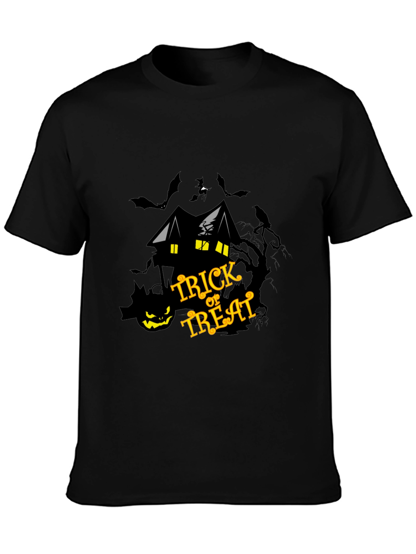 Halloween Trick or Treat Graphic T-Shirt