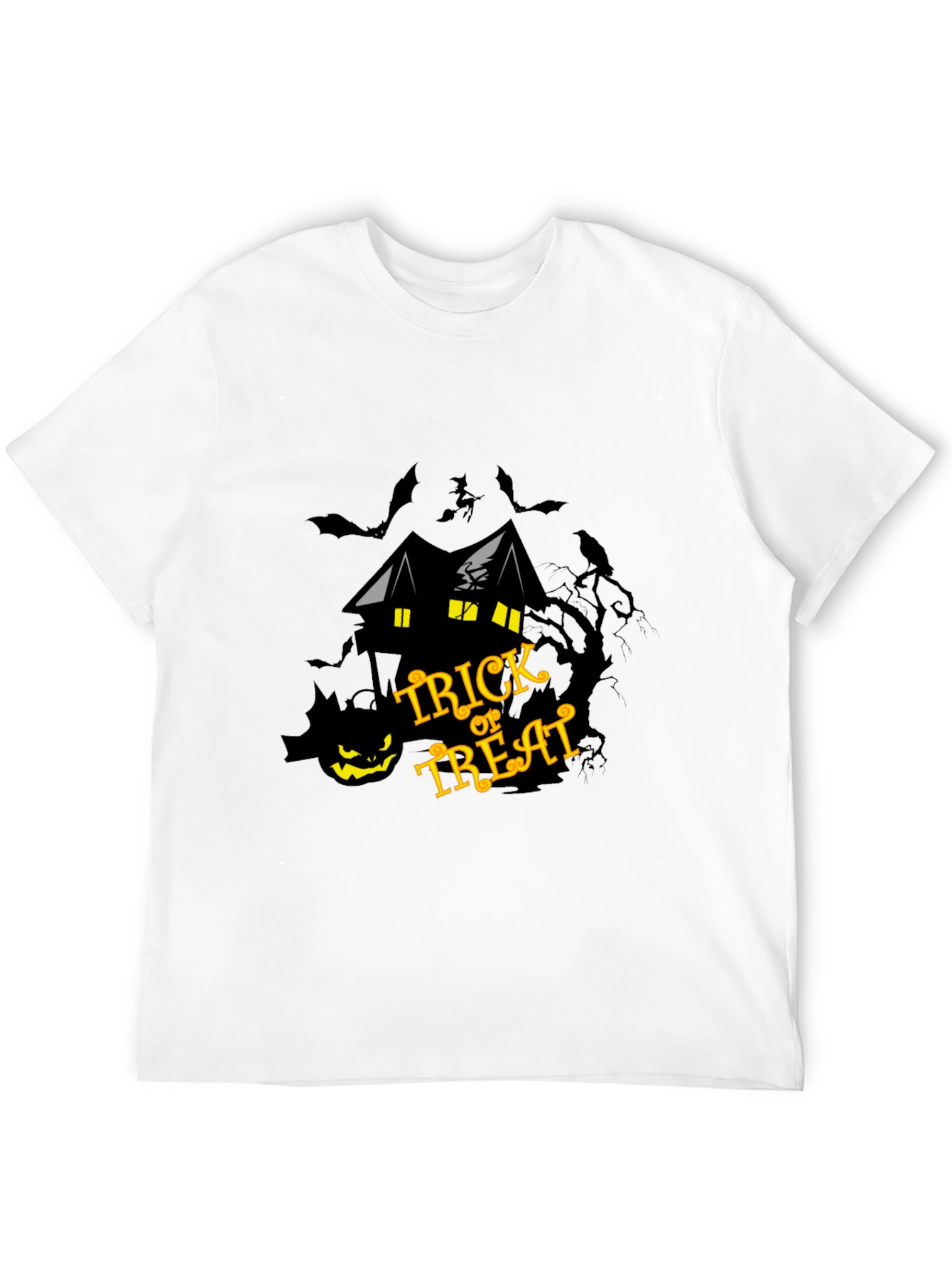 Halloween Trick or Treat Graphic T-Shirt