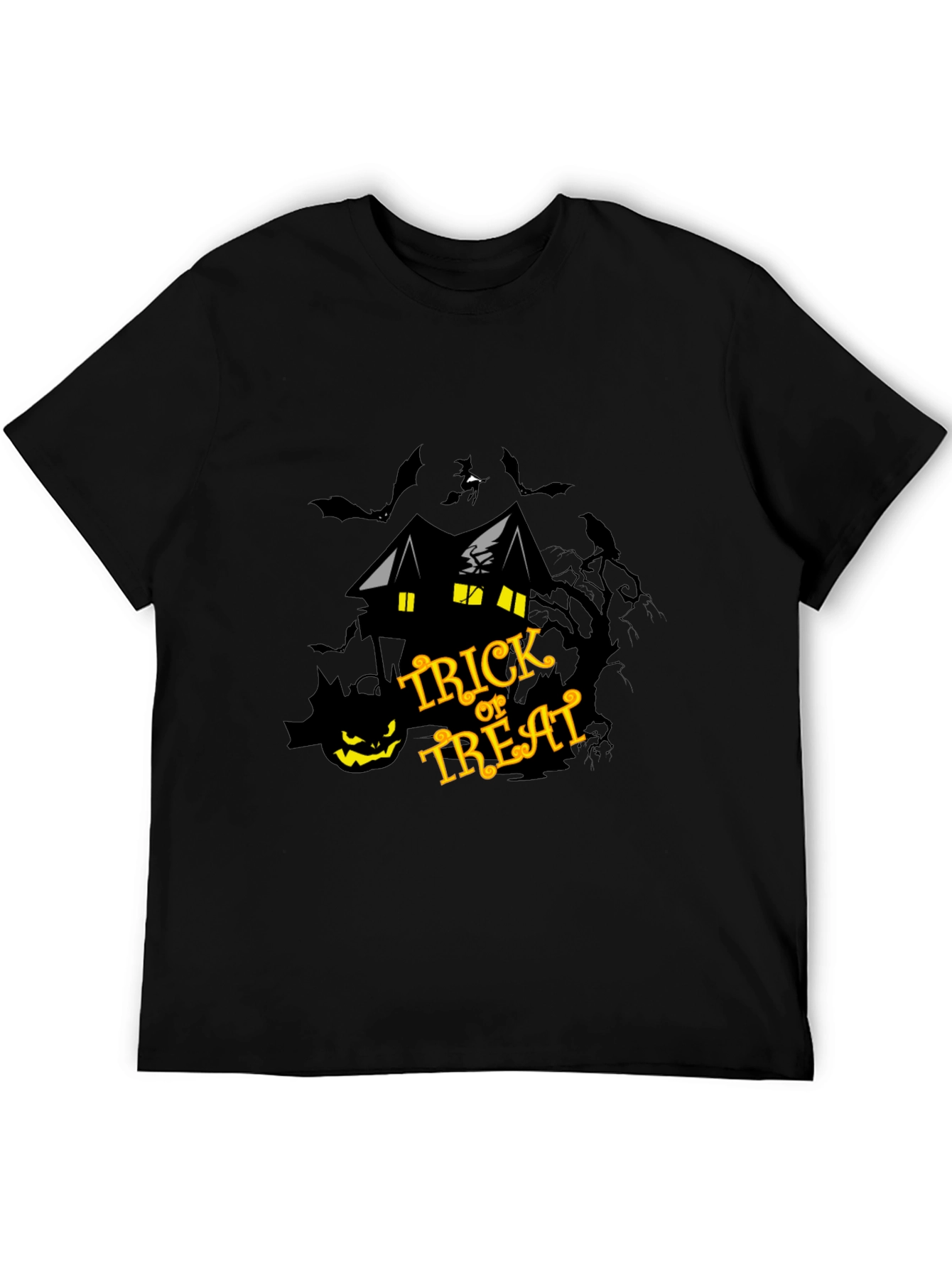 Halloween Trick or Treat Graphic T-Shirt
