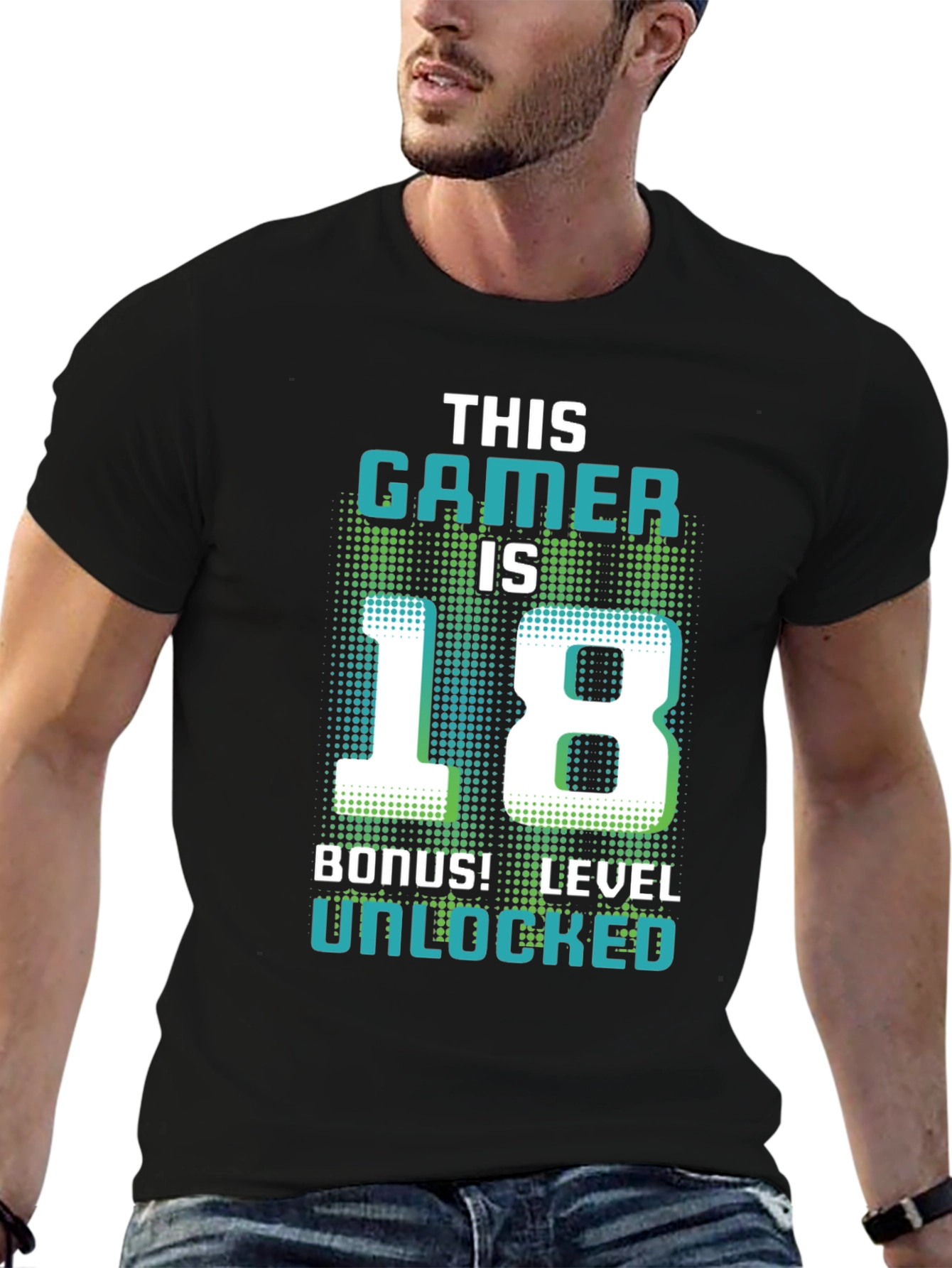 Level 18 Unlocked Gamer T-Shirt