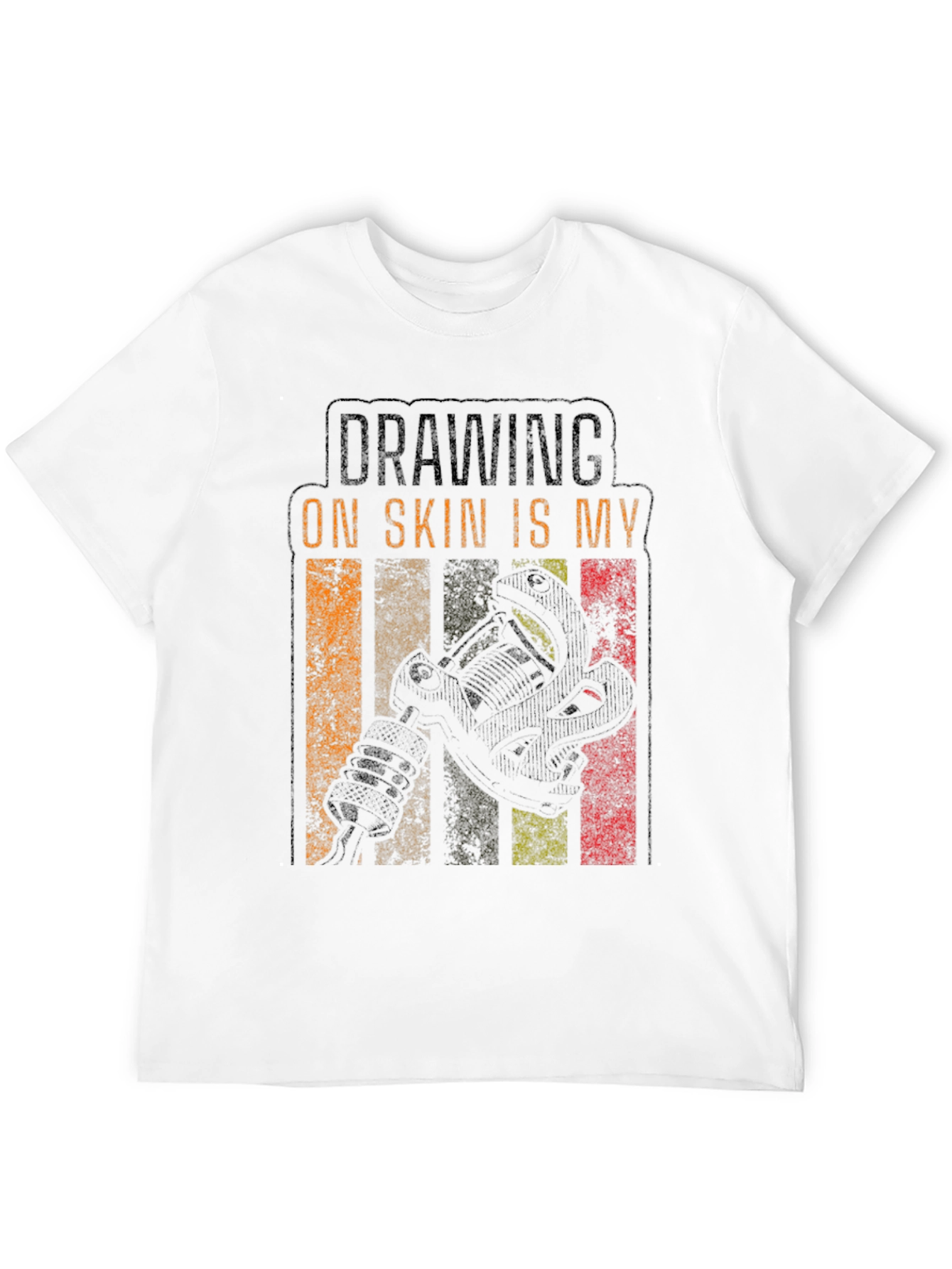 Drawing on Skin Tattoo T-Shirt
