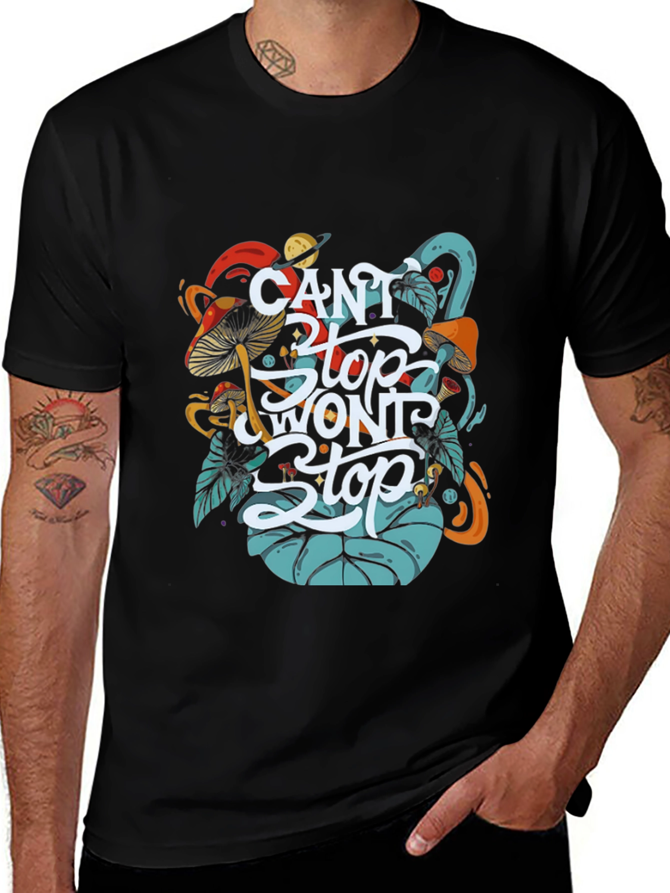 Cant Stop Wont Stop Graphic Tee