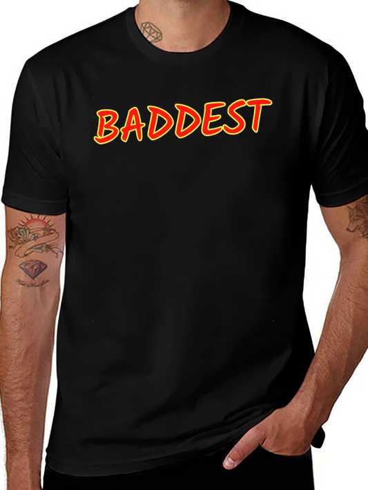 Baddest Graphic T-Shirt - Edgy Streetwear