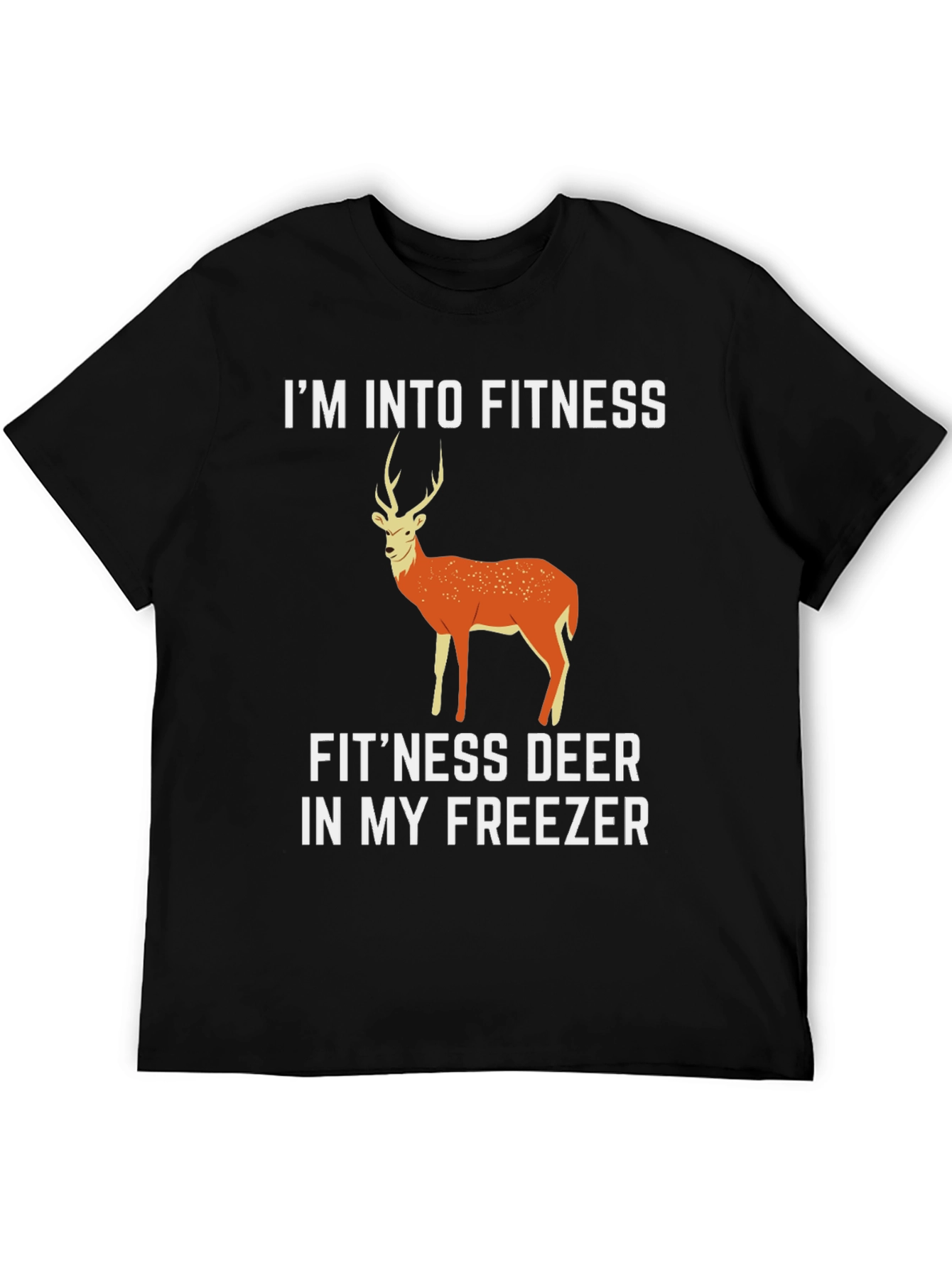 Fitness Deer T-Shirt - Funny Hunting Tee