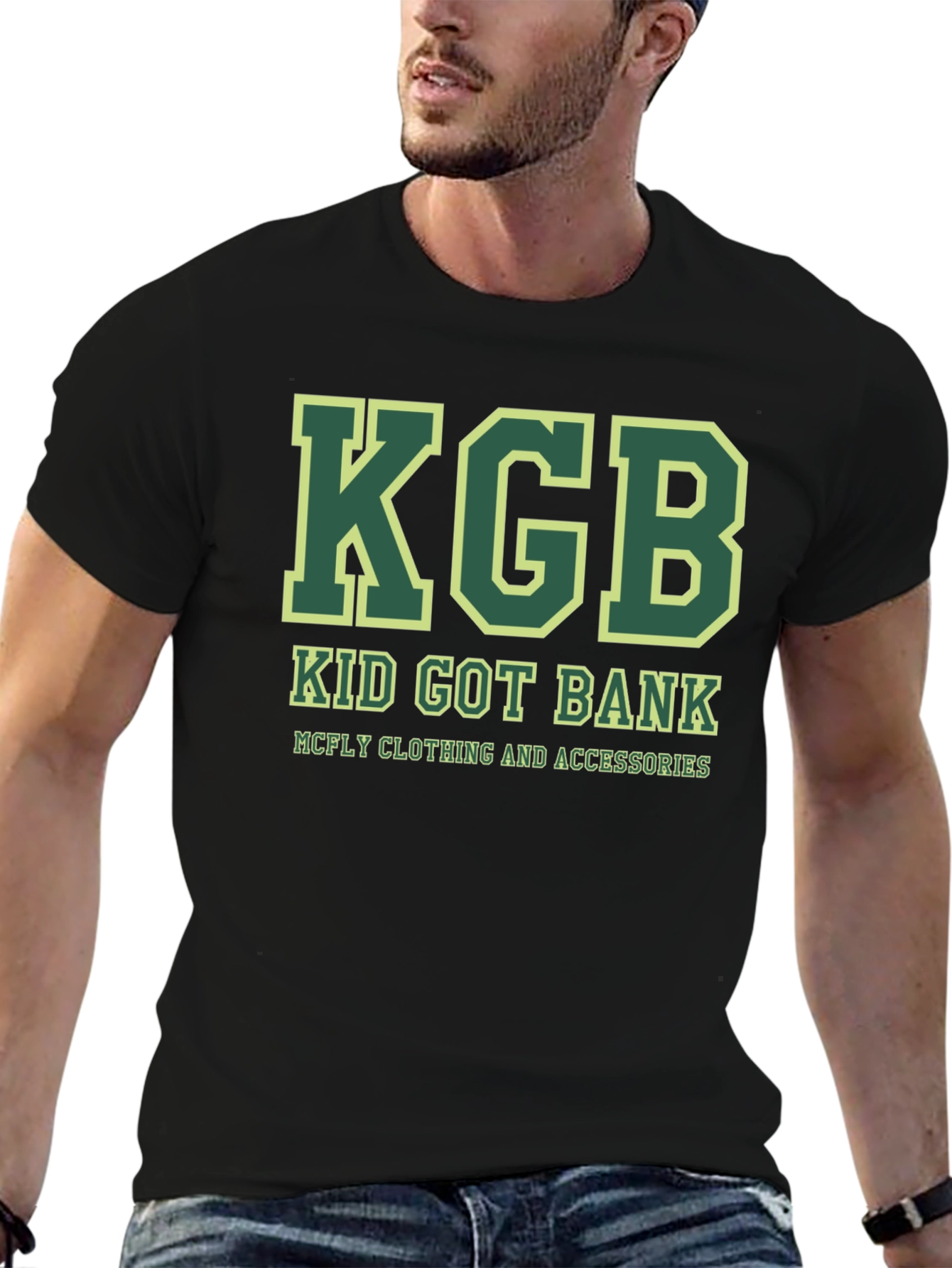 KGB Kid Got Bank T-Shirt - McFly Clothing
