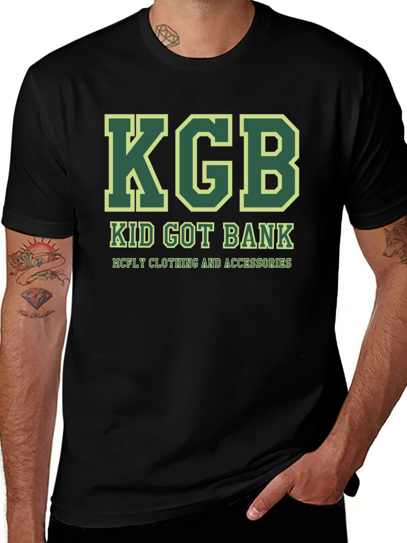 KGB Kid Got Bank T-Shirt - McFly Clothing