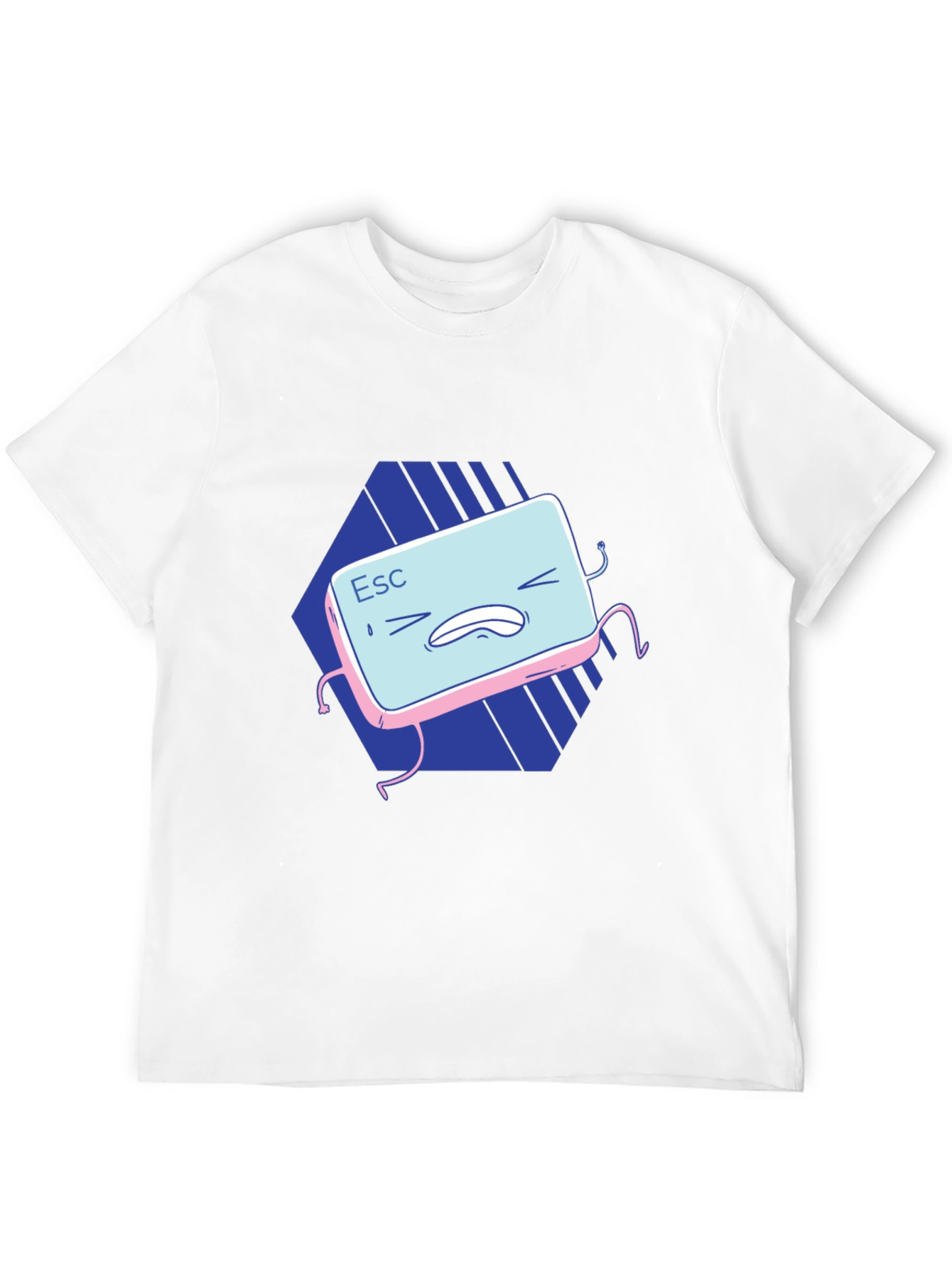 Escape Key Graphic T-Shirt - Black Cotton Tee