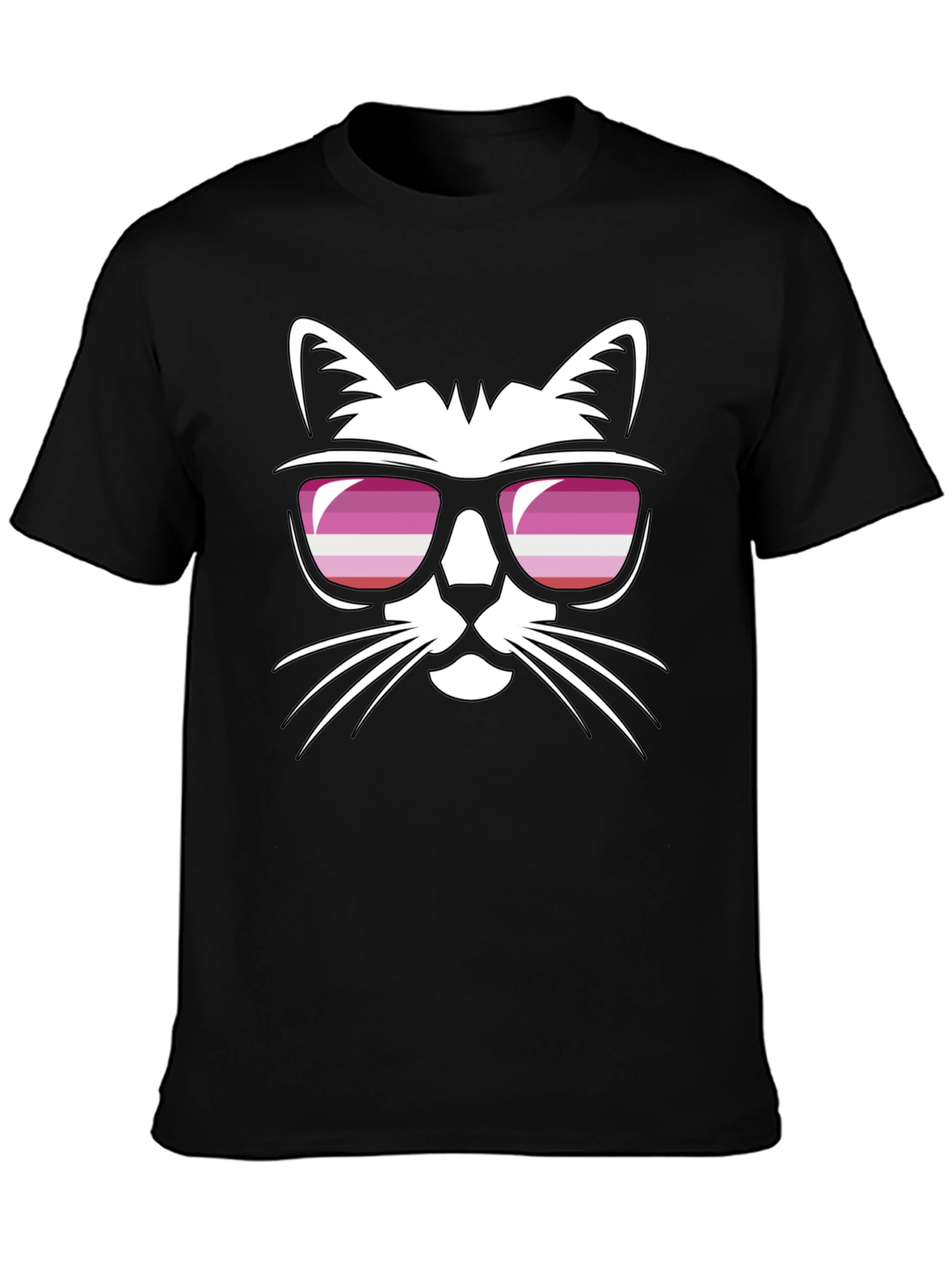 Cool Cat Lesbian Pride T-Shirt
