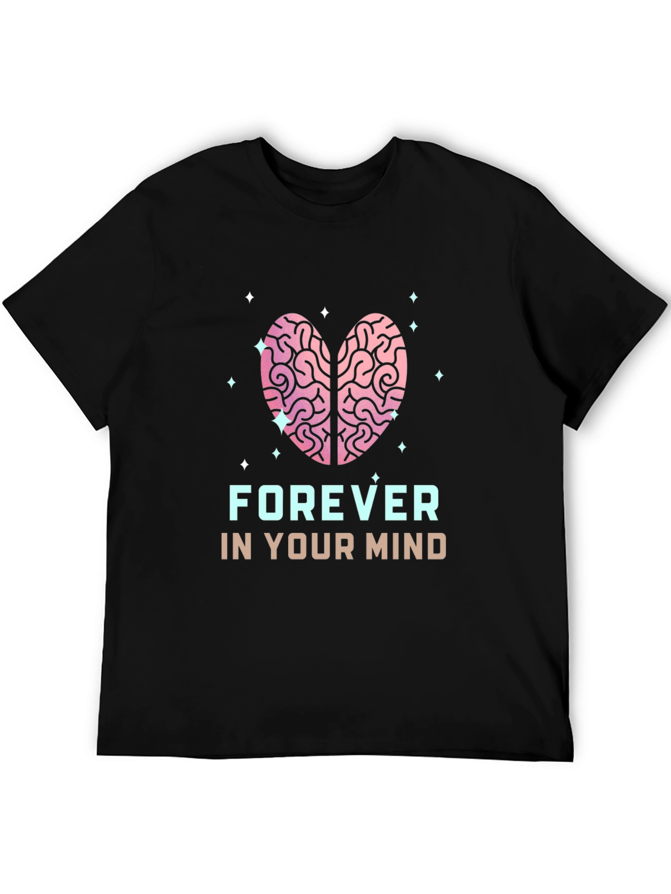 Forever In Your Mind Black Graphic Tee