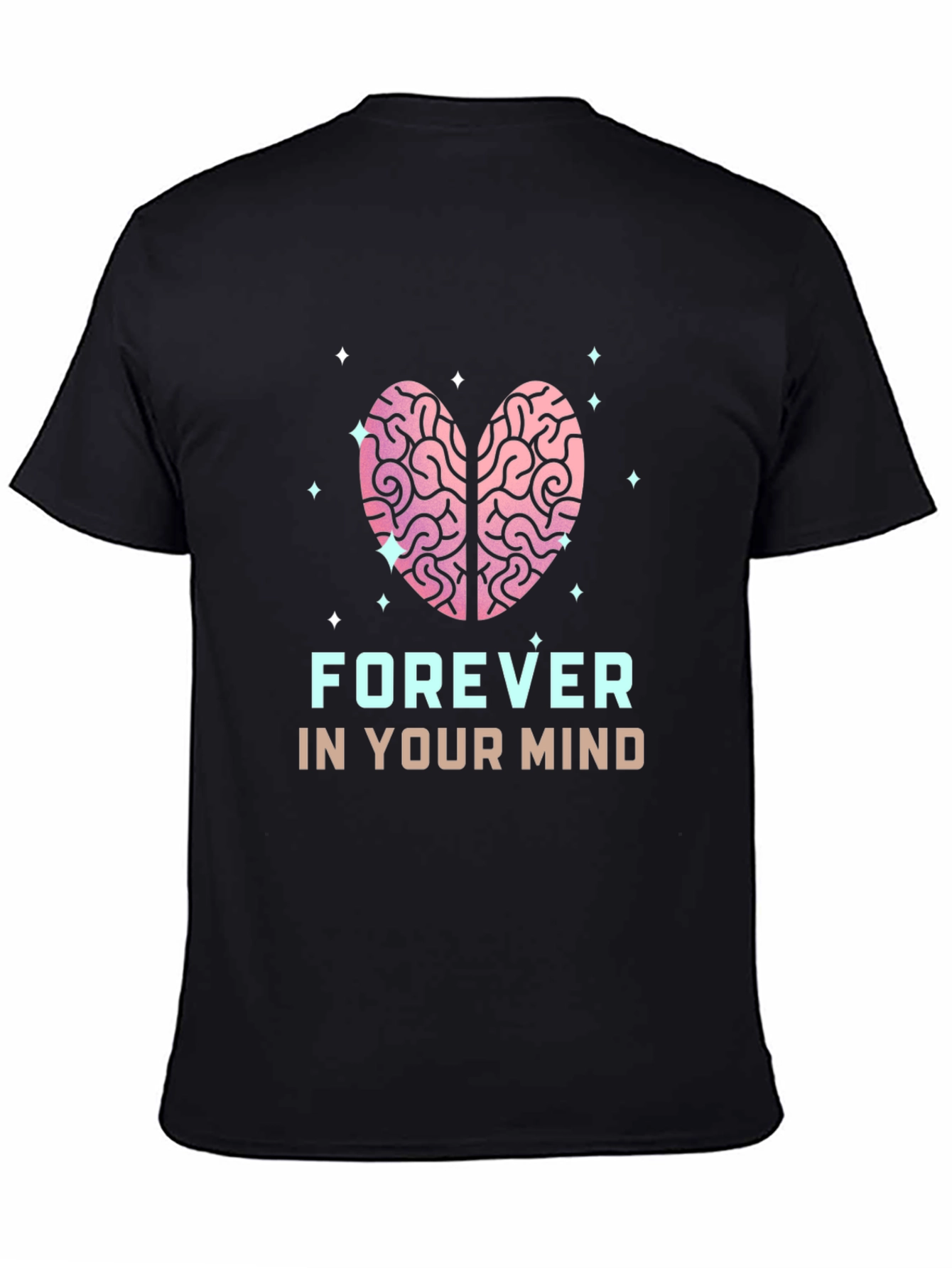 Forever In Your Mind Black Graphic Tee