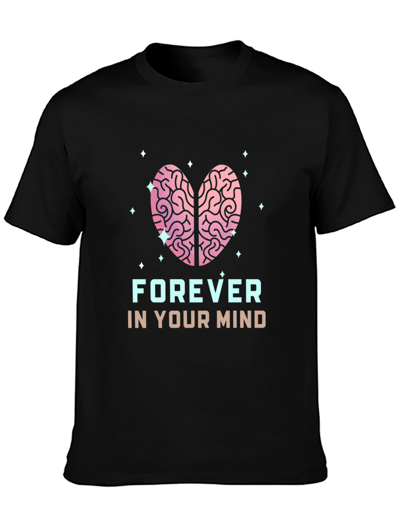 Forever In Your Mind Black Graphic Tee