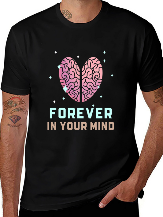 Forever In Your Mind Black Graphic Tee