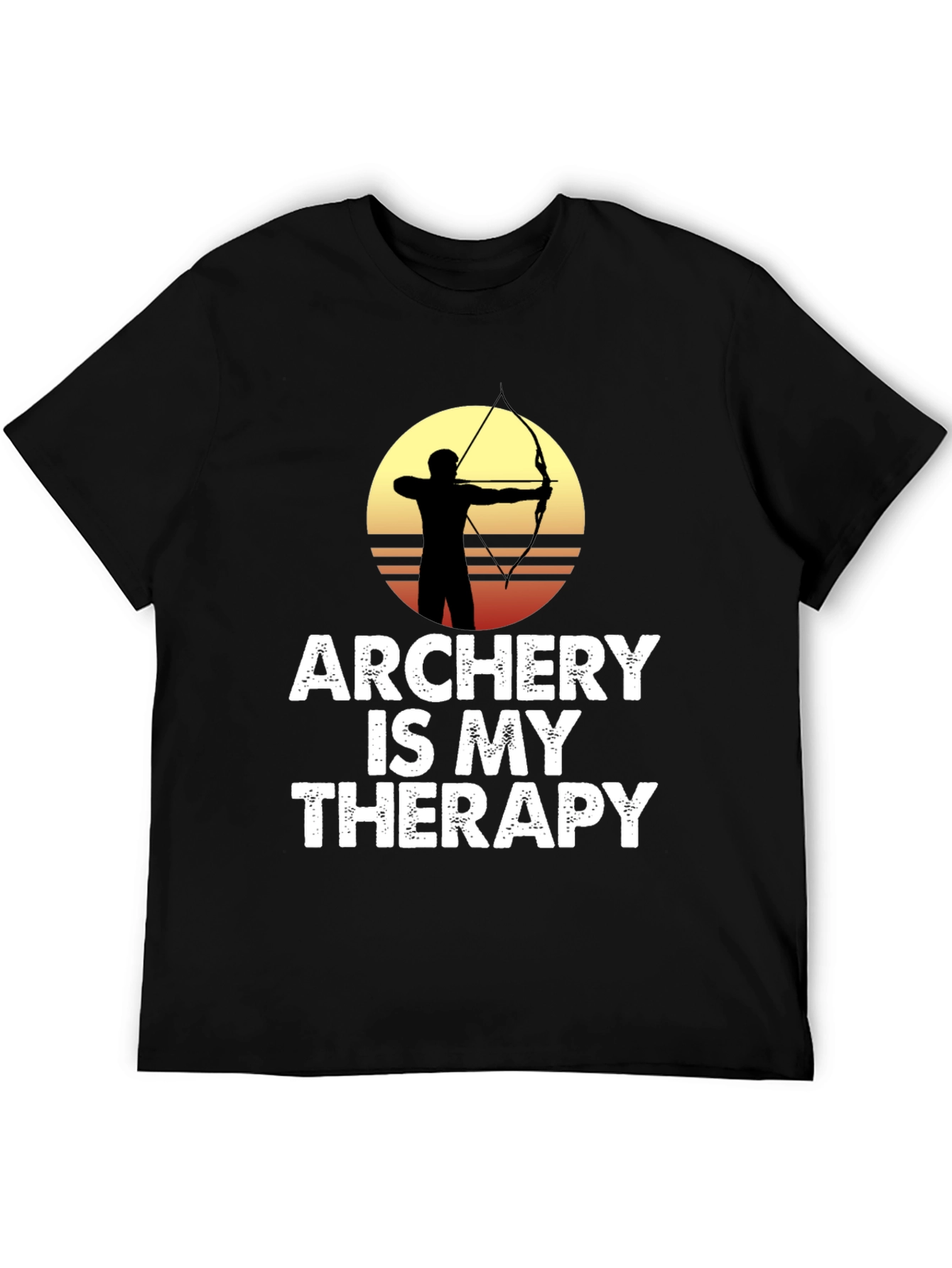 Archery is My Therapy Graphic T-Shirt