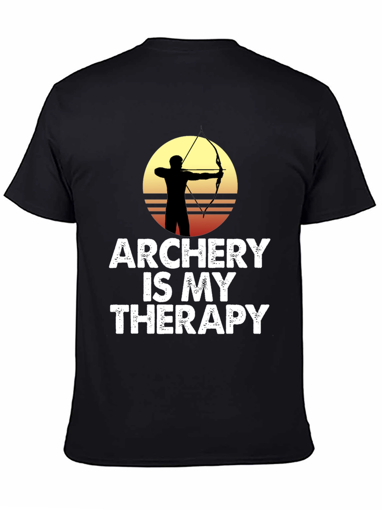 Archery is My Therapy Graphic T-Shirt