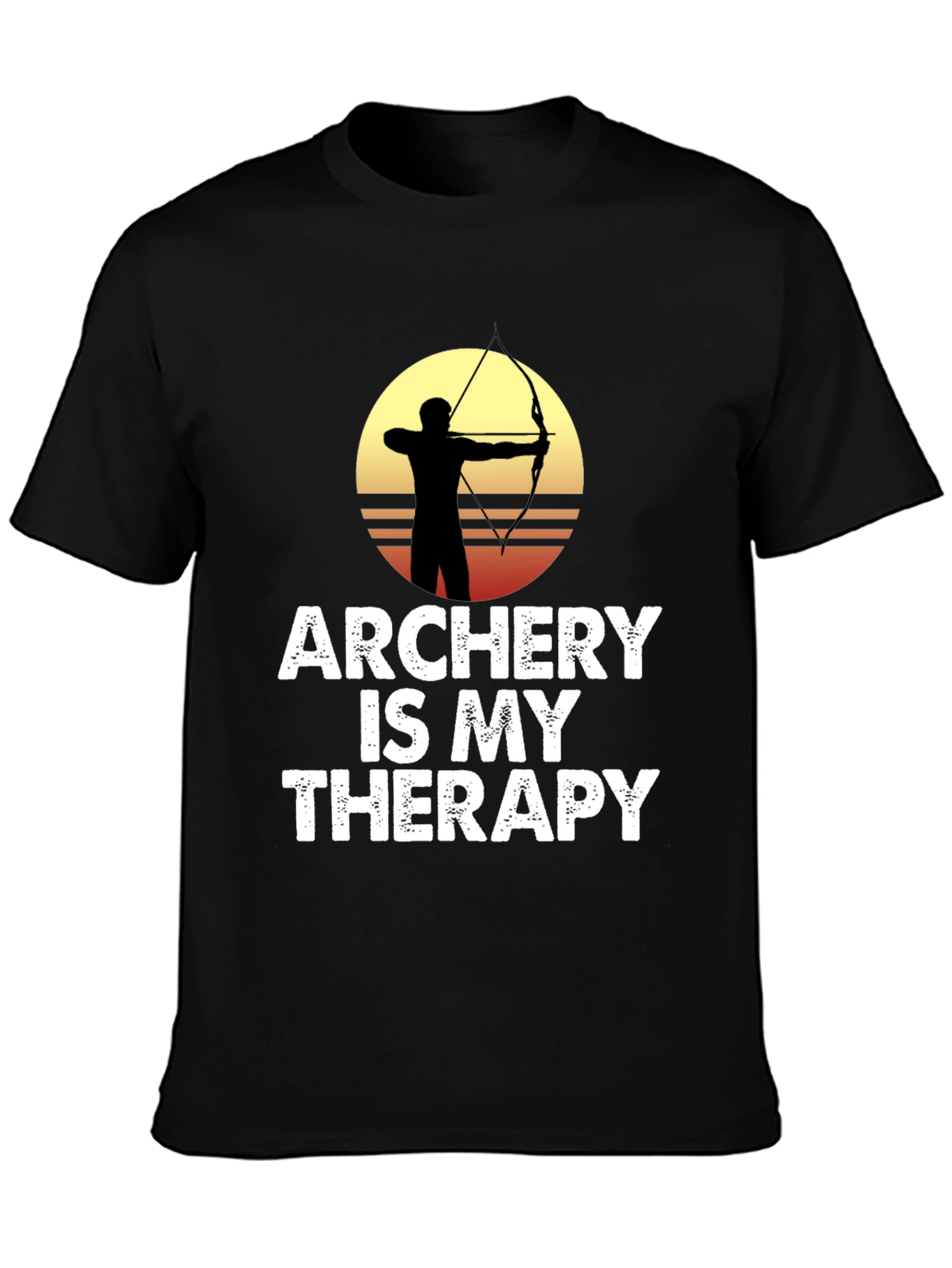 Archery is My Therapy Graphic T-Shirt