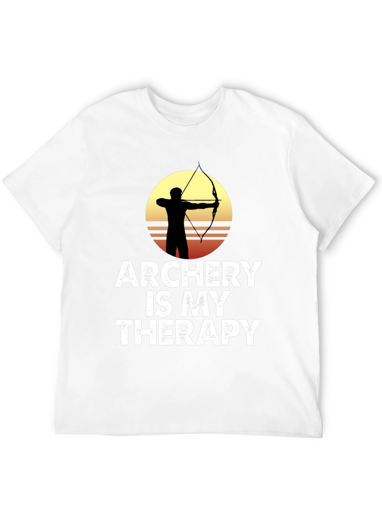 Archery is My Therapy Graphic T-Shirt