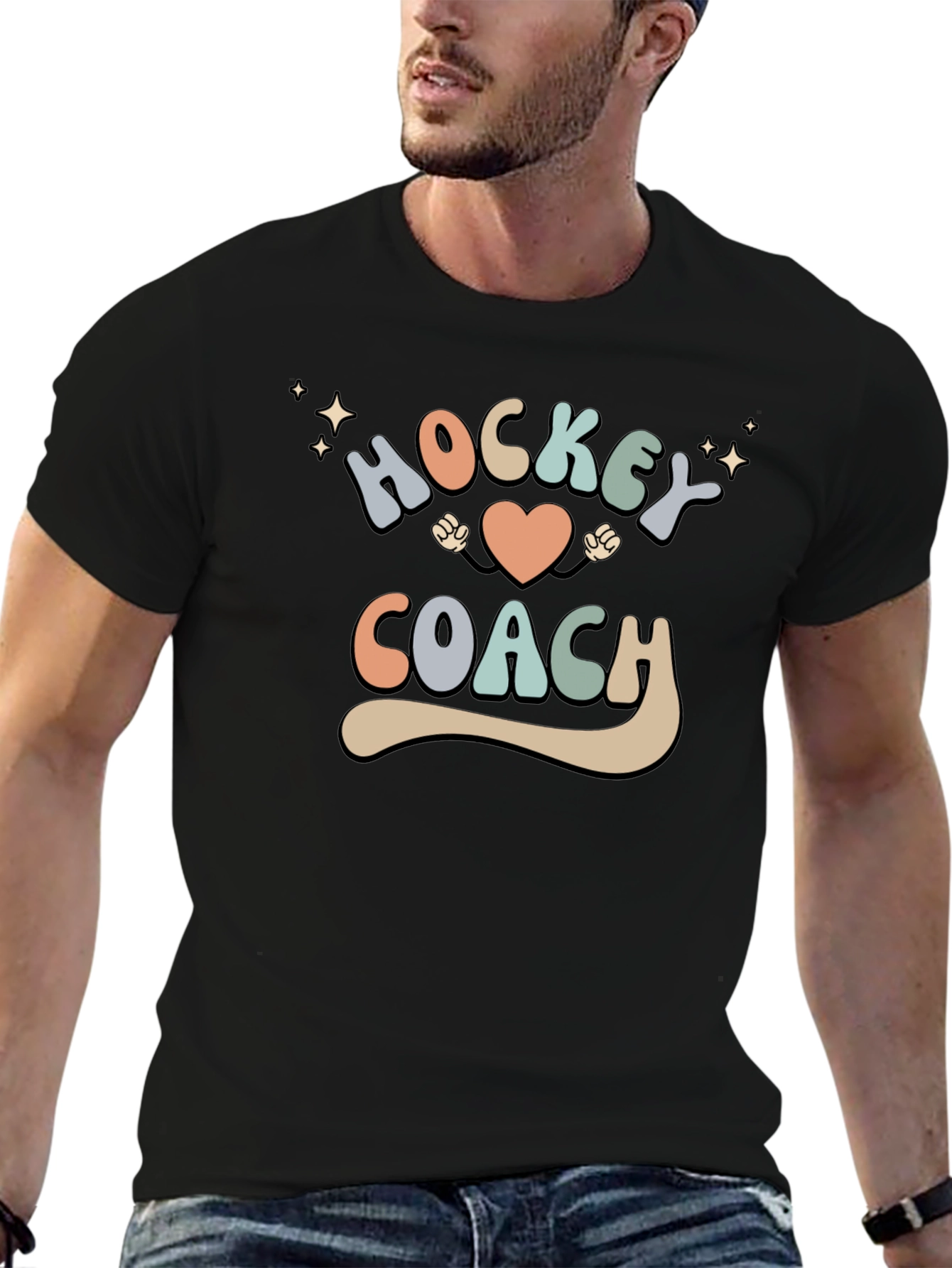 Hockey Coach Retro T-Shirt