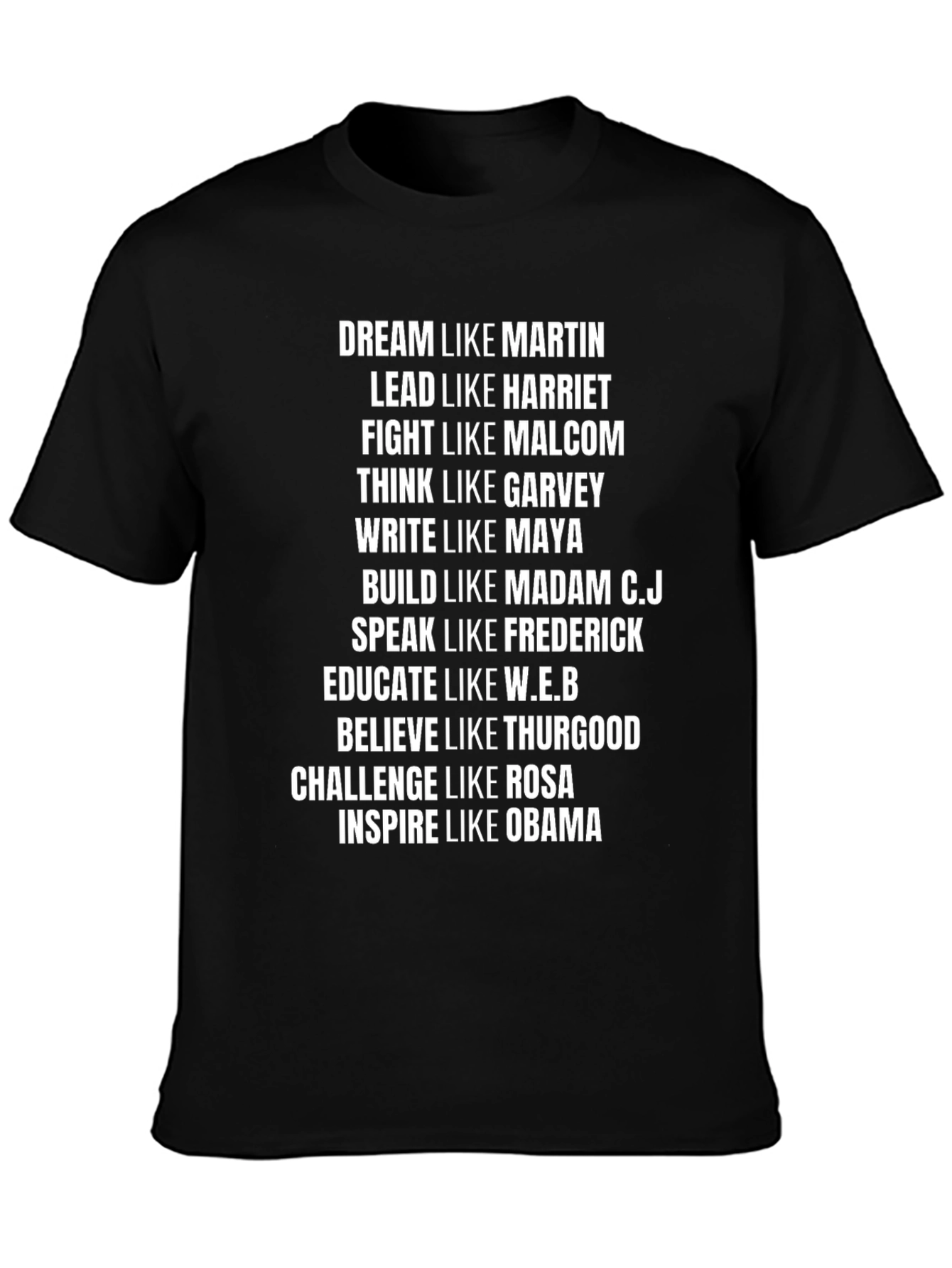 Inspirational Black History T-Shirt