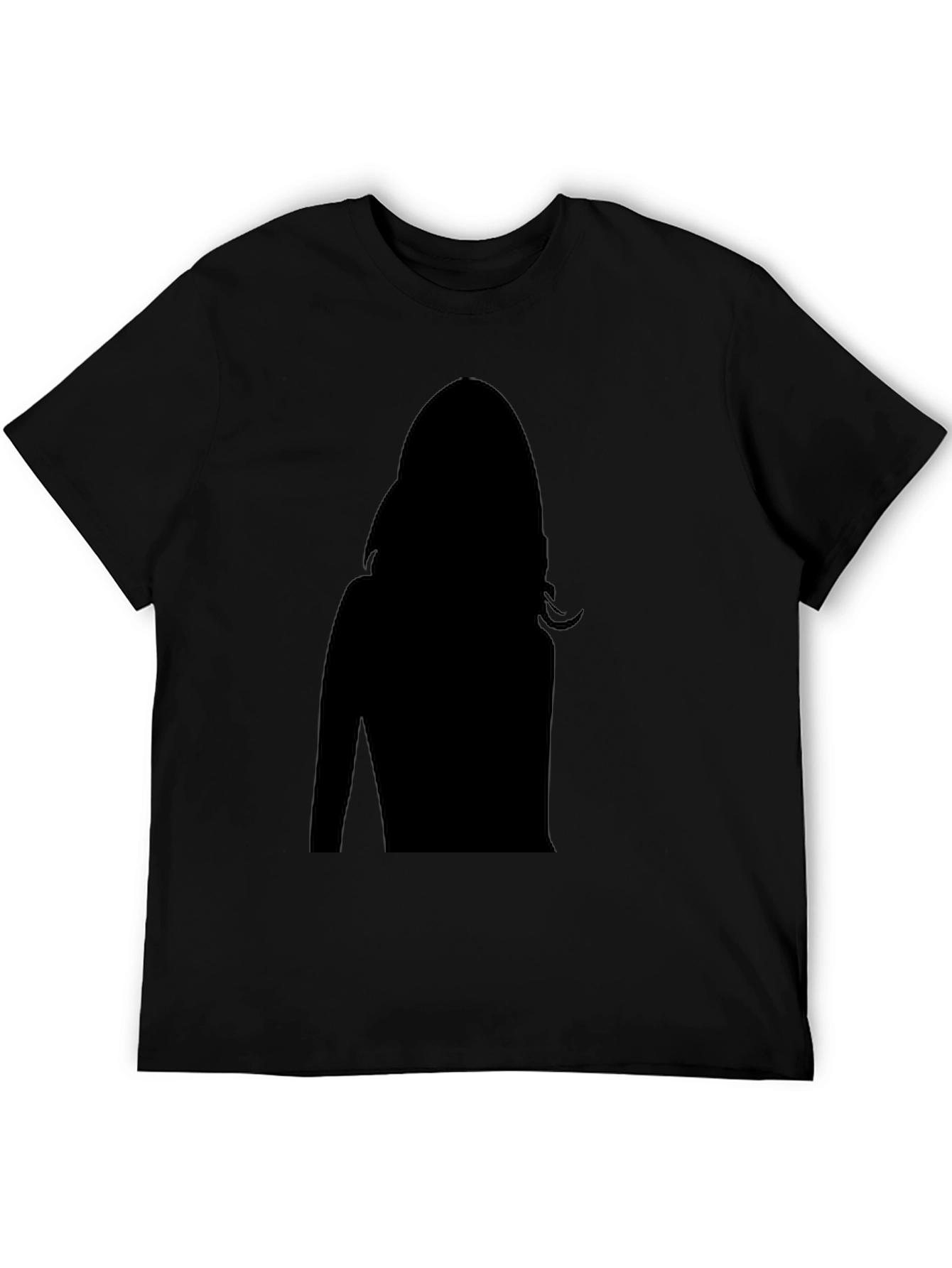 Silhouette Graphic Black T-Shirt