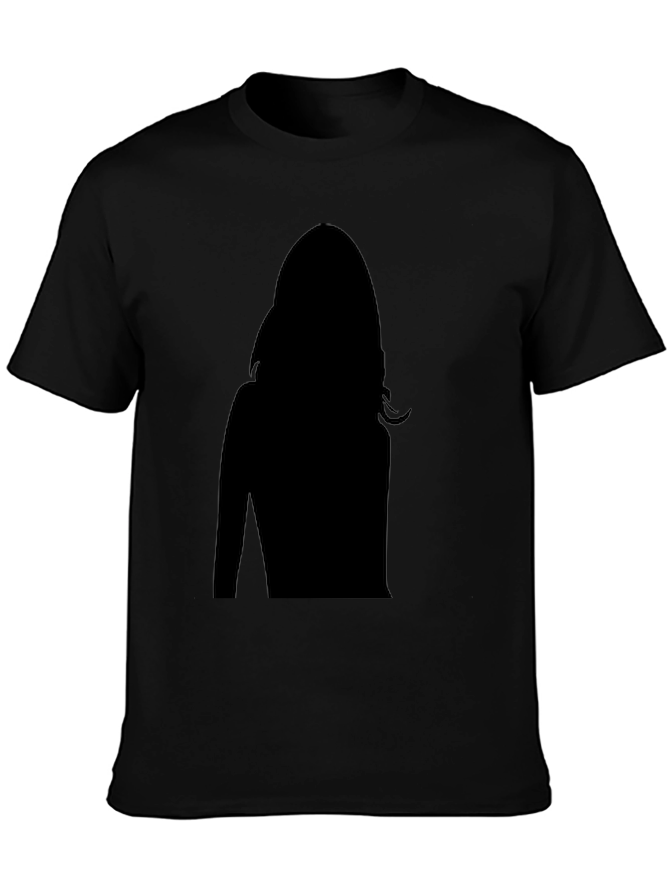 Silhouette Graphic Black T-Shirt
