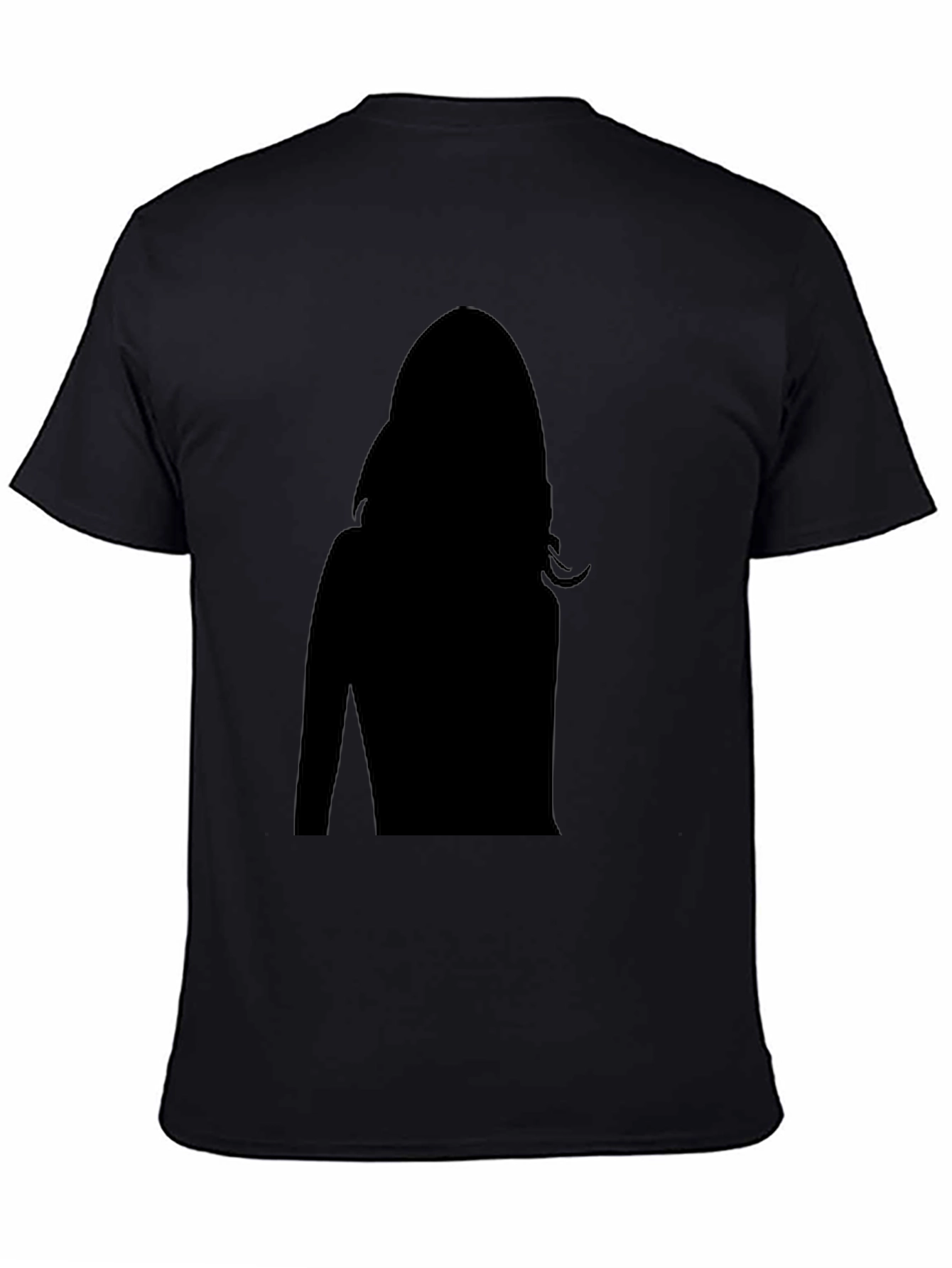 Silhouette Graphic Black T-Shirt