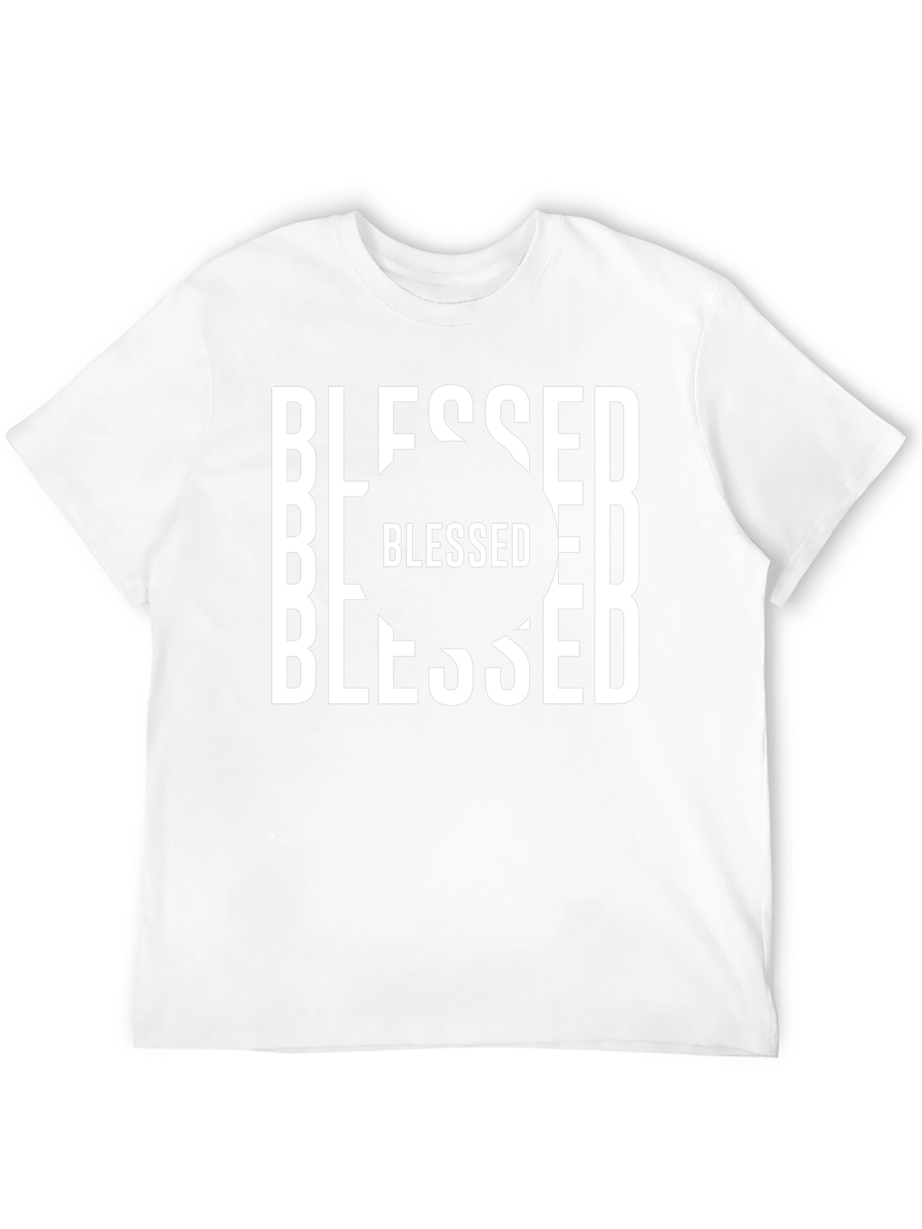 Blessed Black Graphic Tee - Stylish Unisex T-Shirt