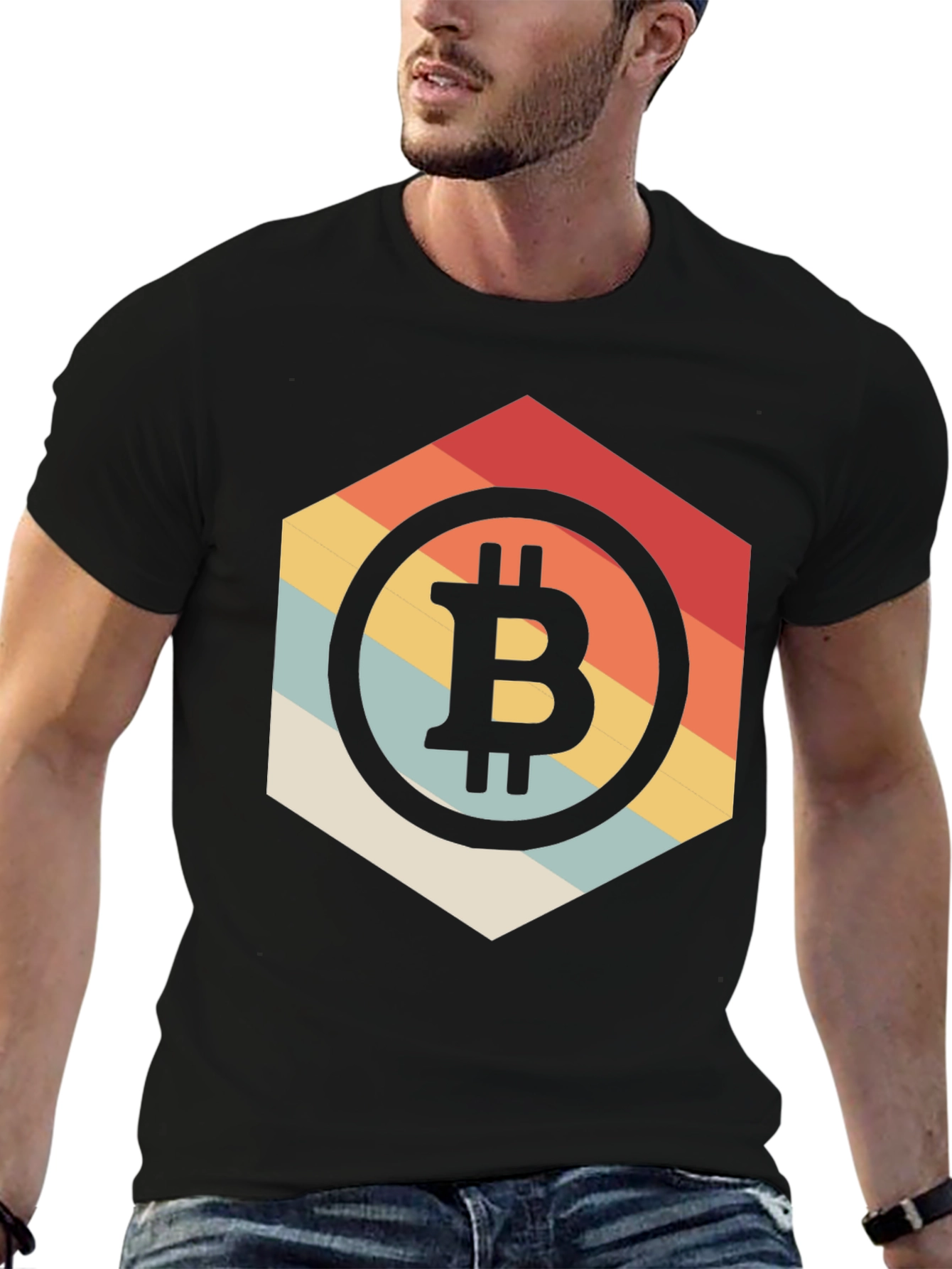 Bitcoin Retro Style T-Shirt