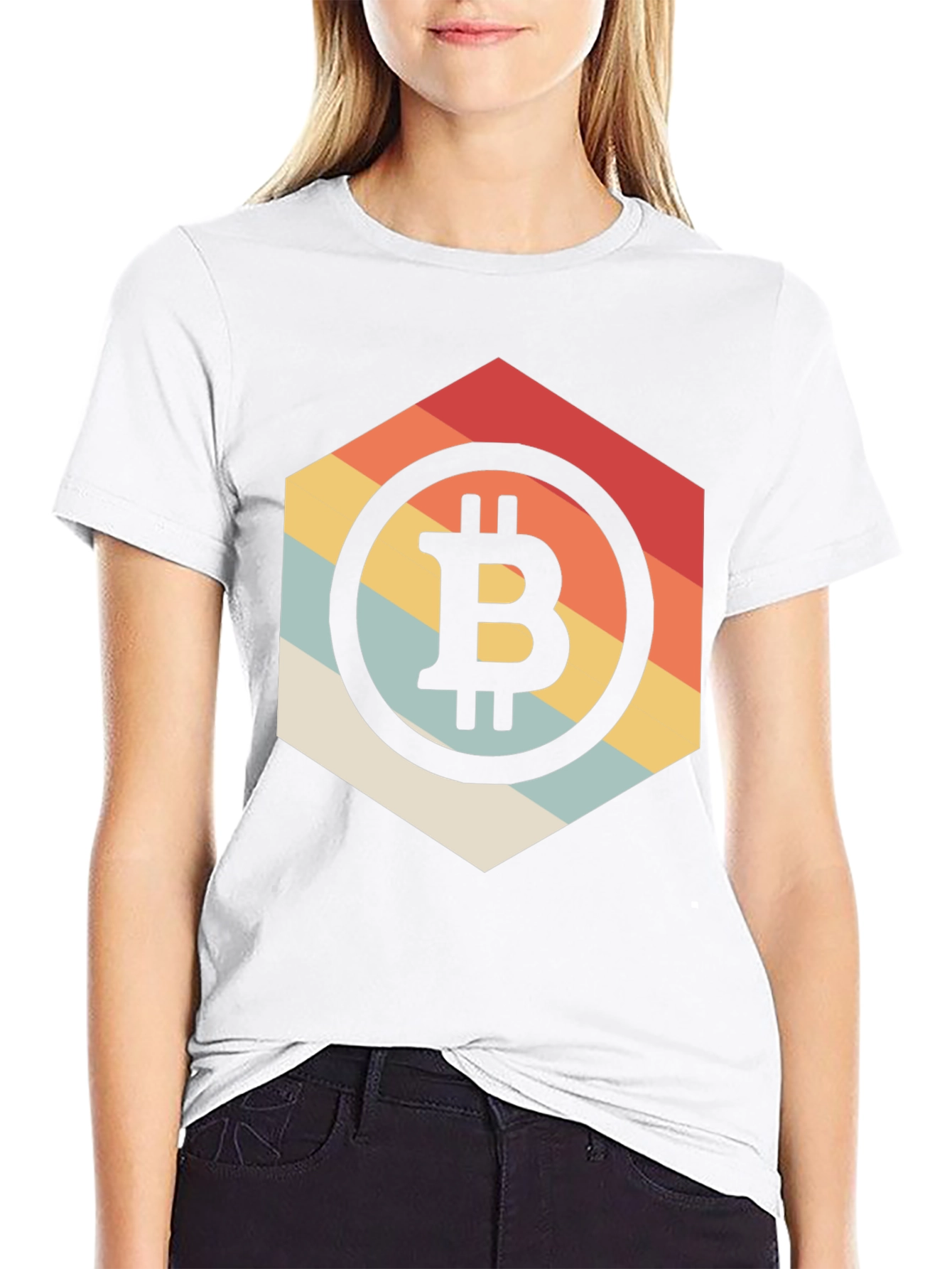 Bitcoin Retro Style T-Shirt