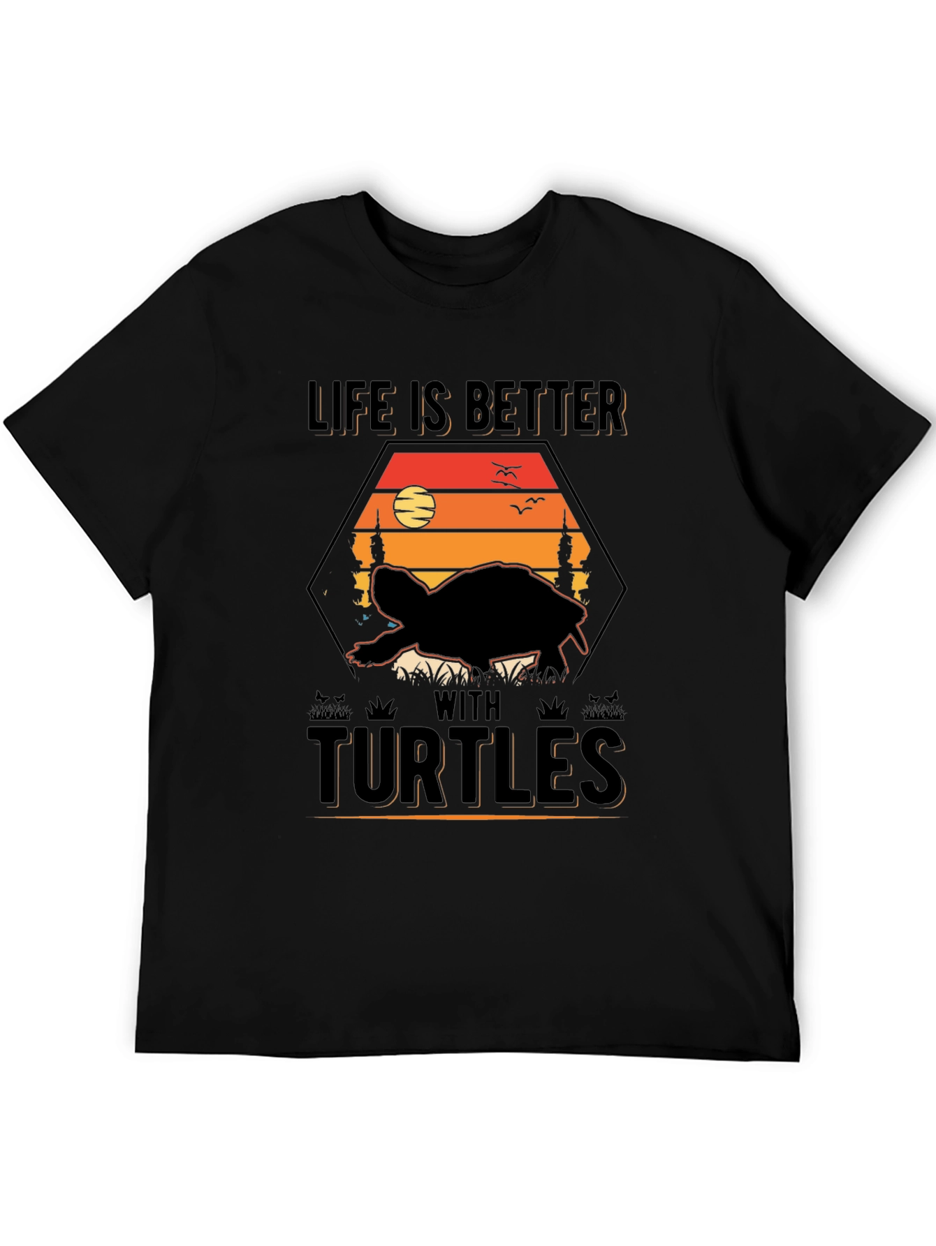 Life Is Better With Turtles Graphic Tee