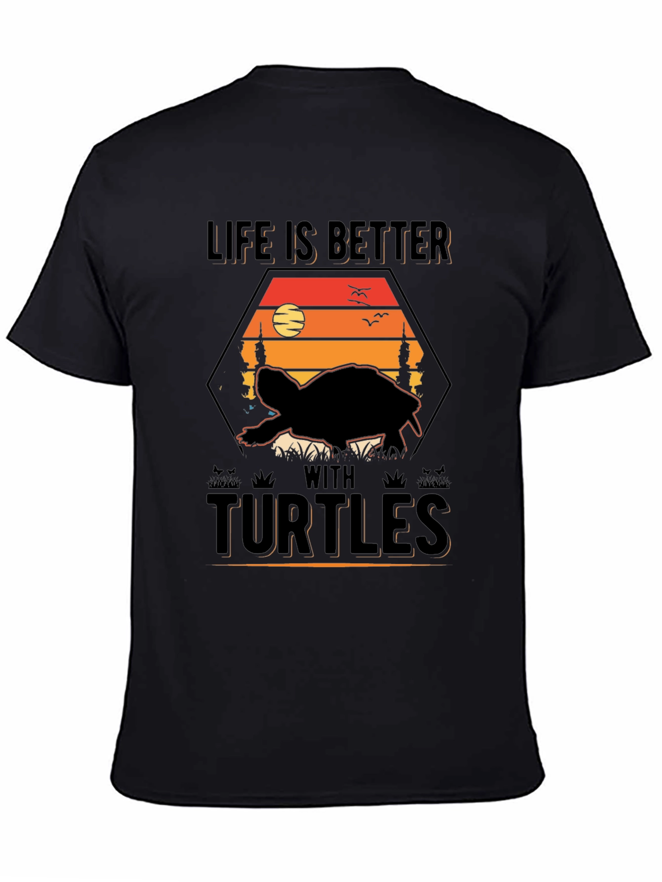 Life Is Better With Turtles Graphic Tee