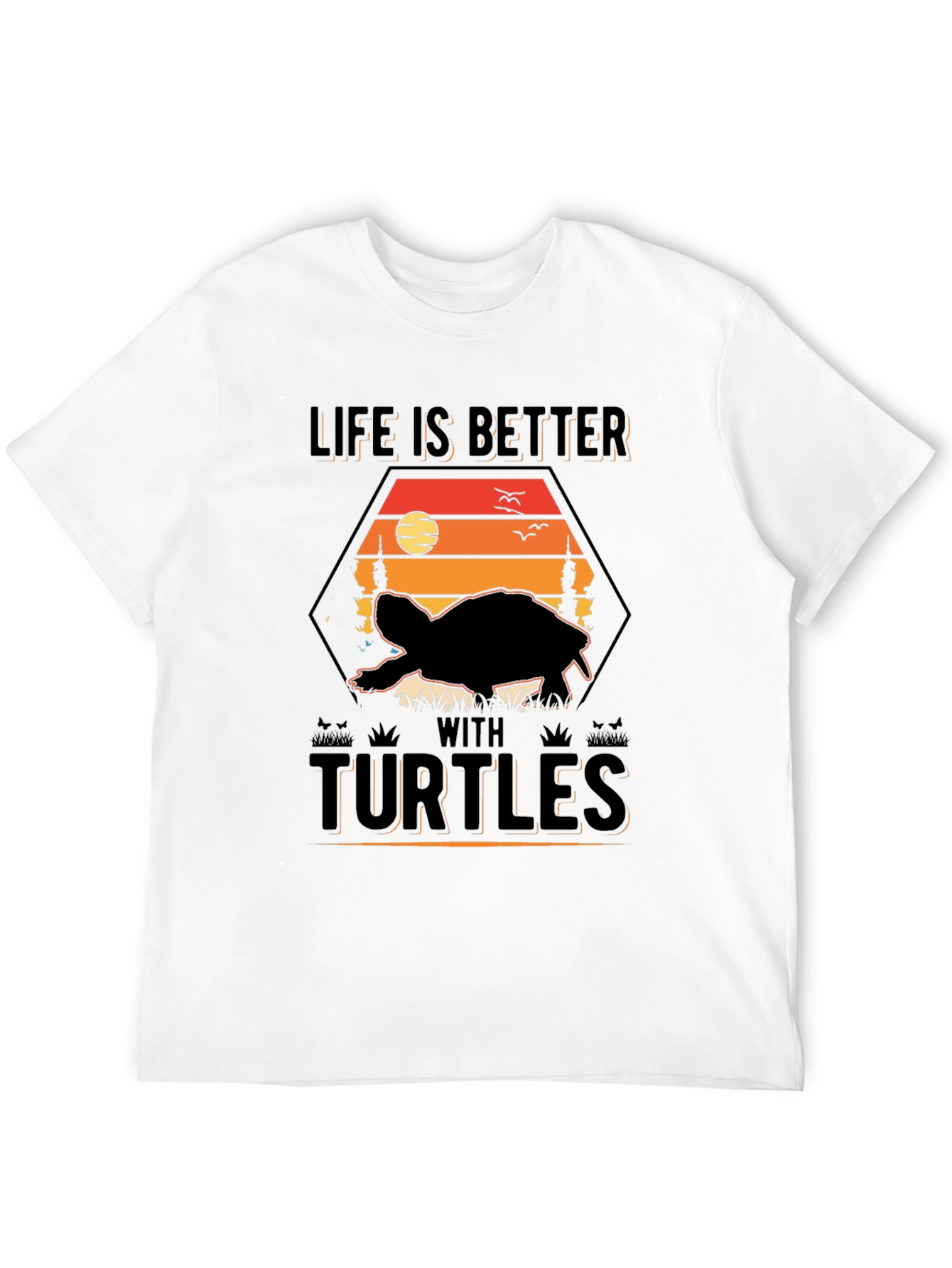 Life Is Better With Turtles Graphic Tee