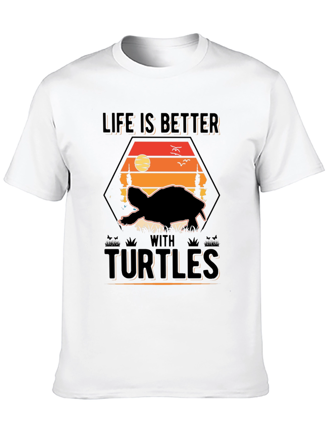 Life Is Better With Turtles Graphic Tee
