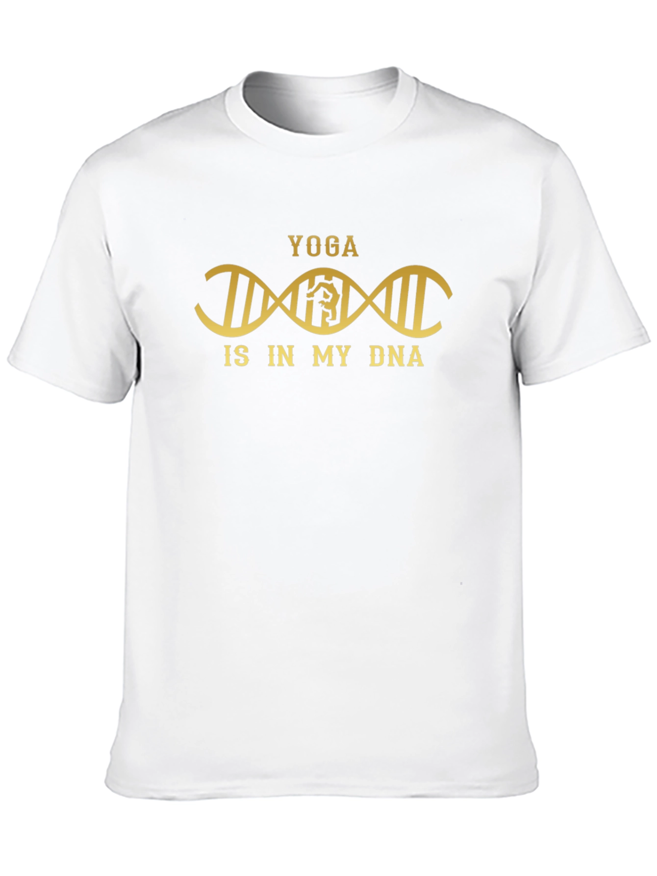 Yoga Is In My DNA Black T-Shirt