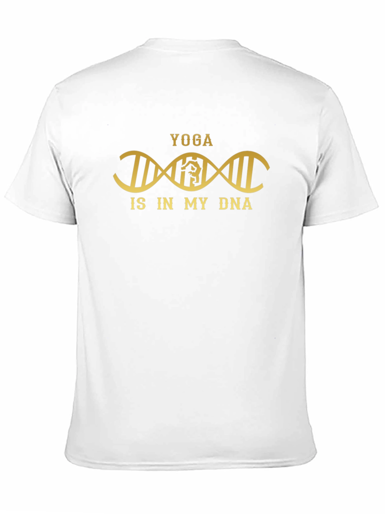 Yoga Is In My DNA Black T-Shirt