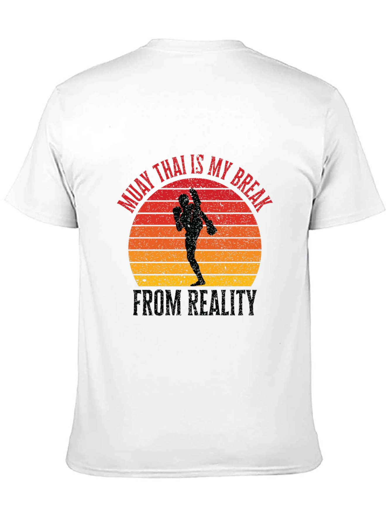 Muay Thai Break from Reality Black T-Shirt