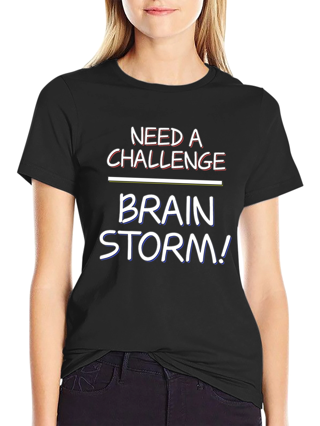 Brain Storm Tee - Need a Challenge Shirt