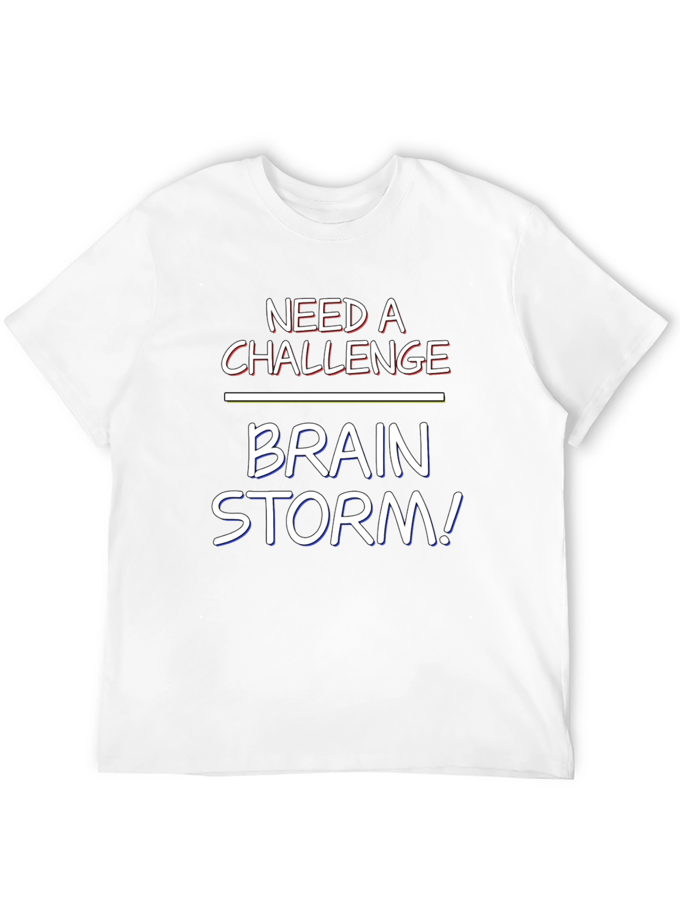 Brain Storm Tee - Need a Challenge Shirt
