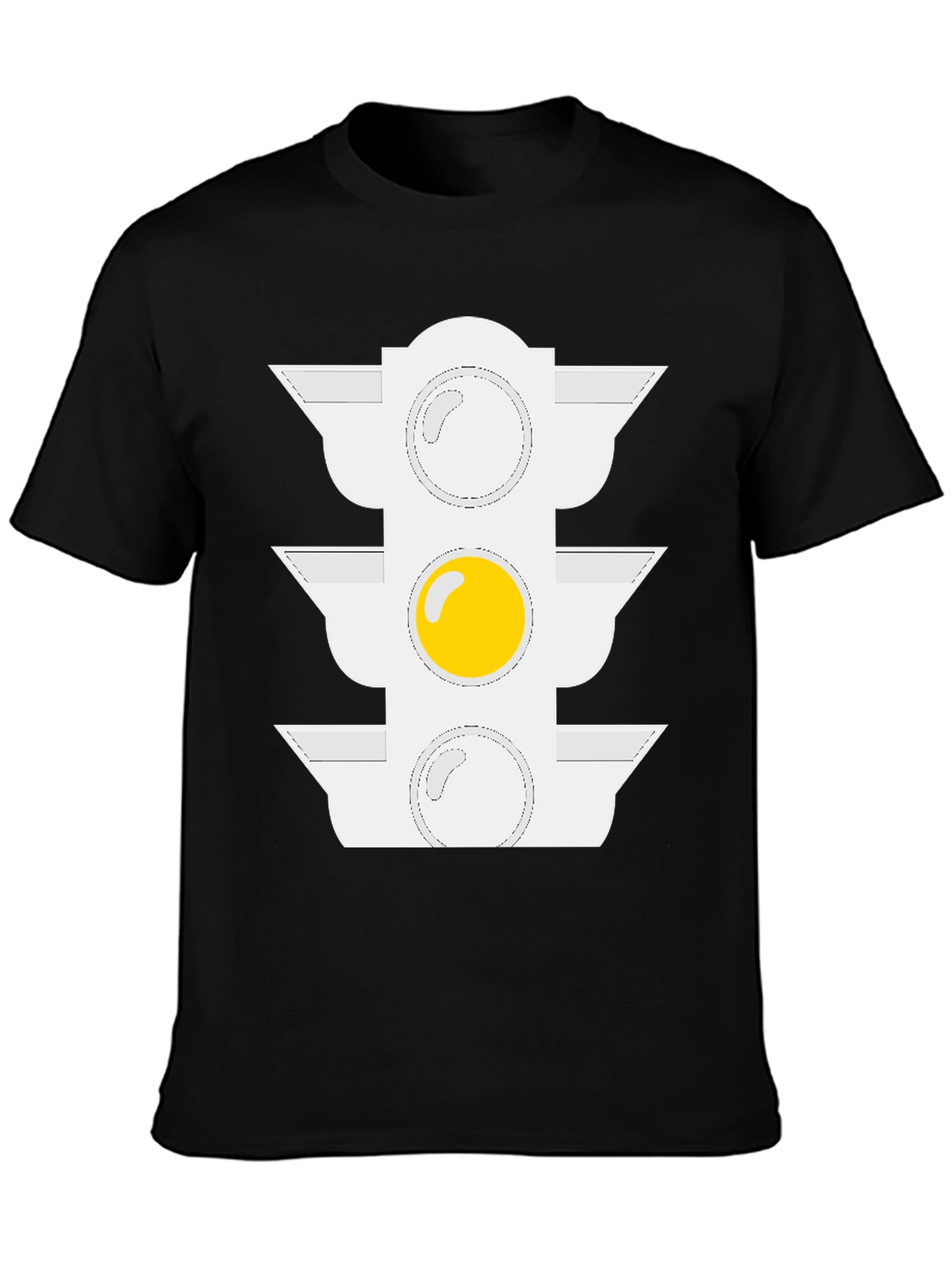 Novelty Traffic Light Egg T-Shirt